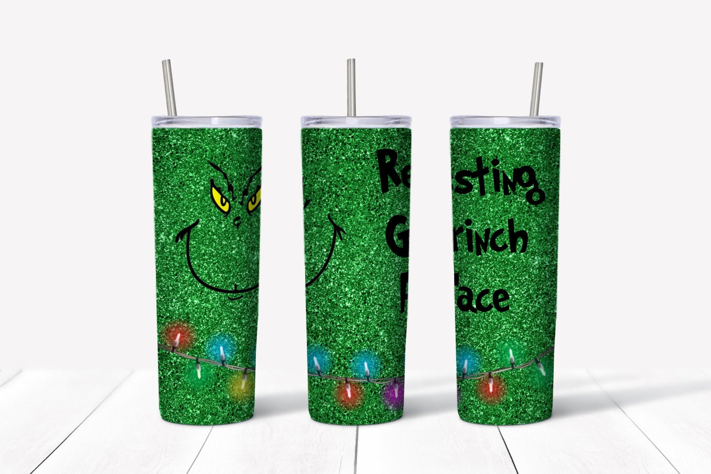 Christmas Elf and Grinch themed tumblers | stocking stuffers | white elephant gifts - Gone Coastal Creations - Mugs & Tumblers