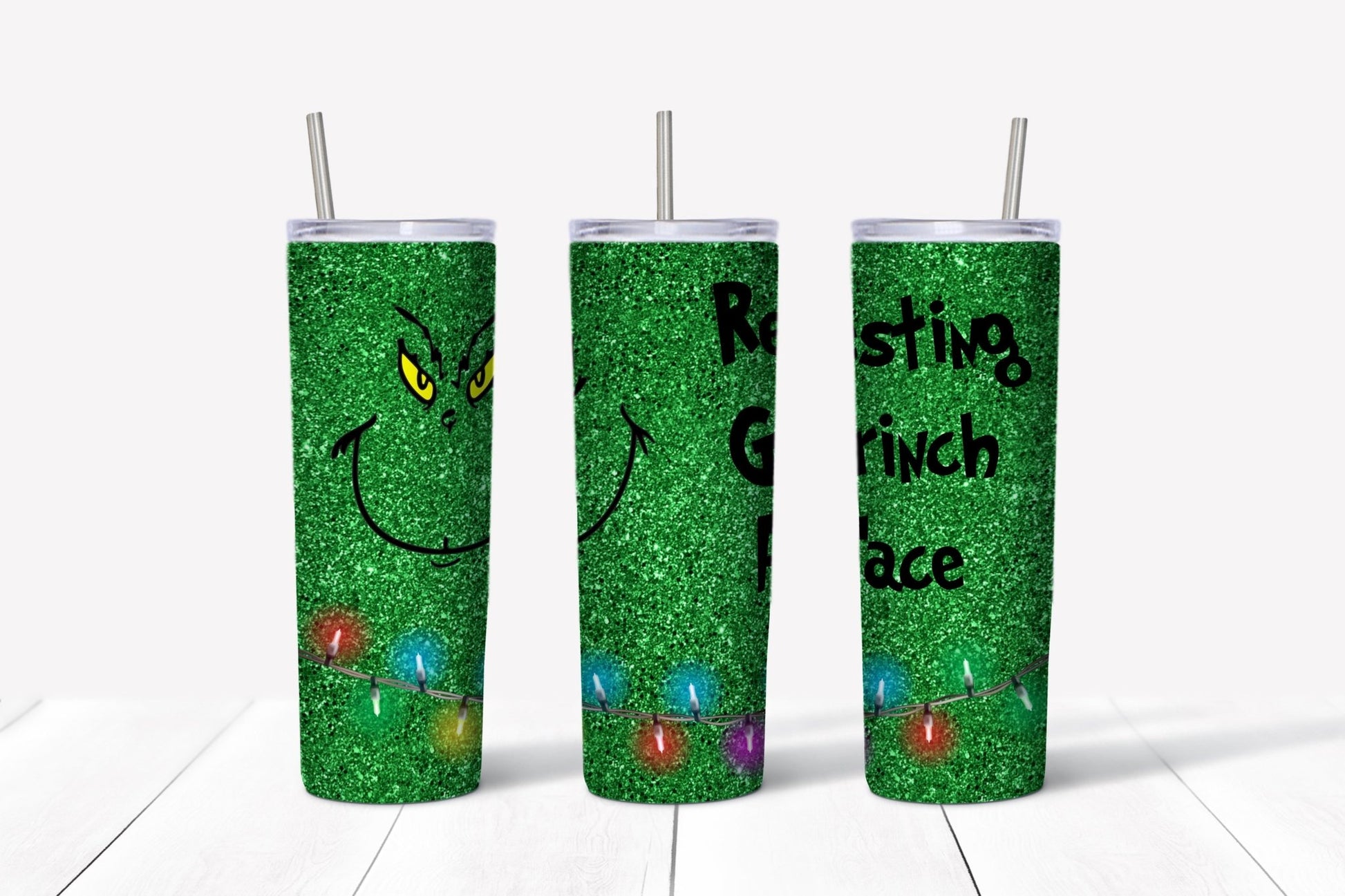 Christmas Elf and Grinch themed tumblers | stocking stuffers | white elephant gifts - Gone Coastal Creations - Mugs & Tumblers