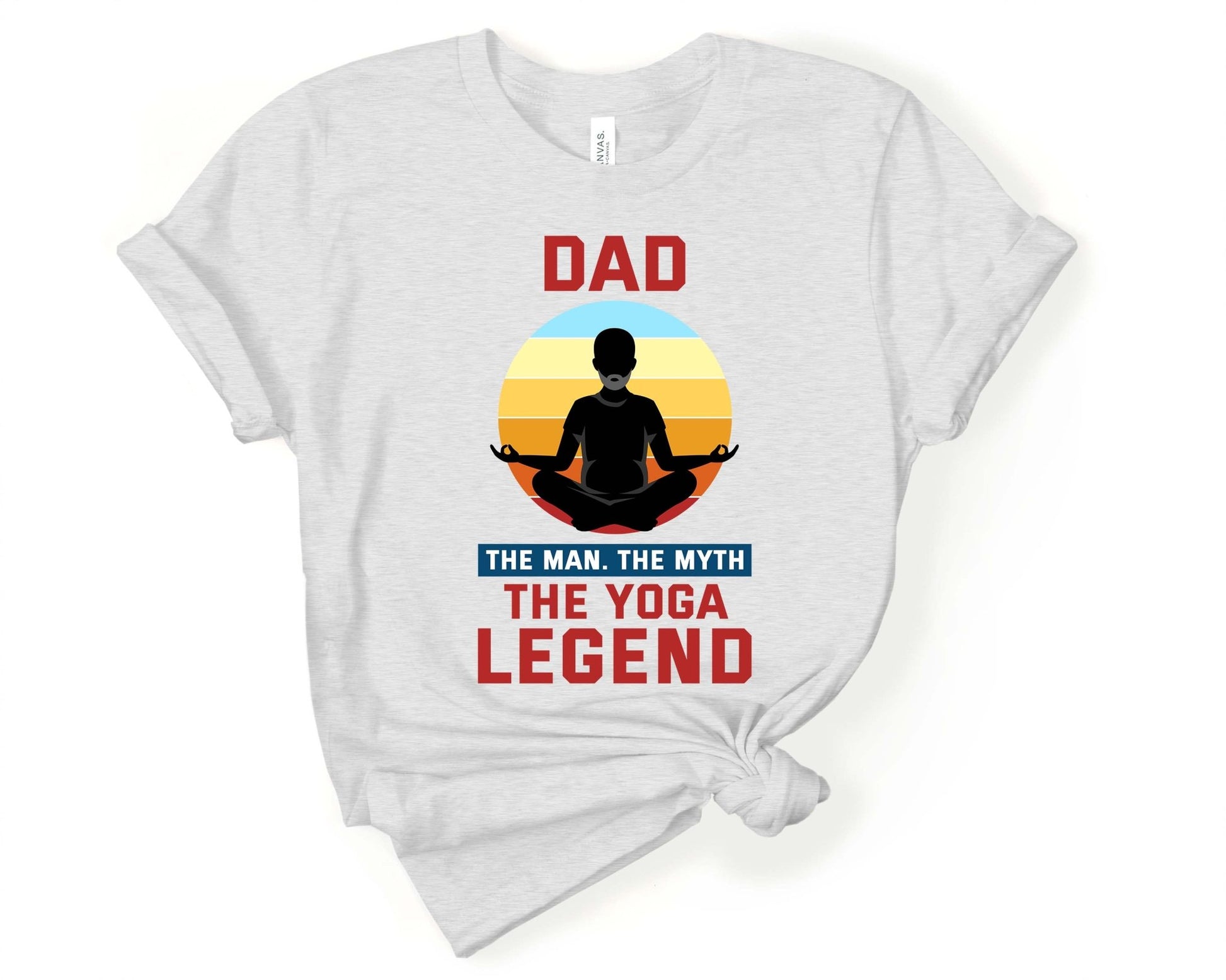 Dad the Man the Myth the Yoga Legend - Gone Coastal Creations - Shirts