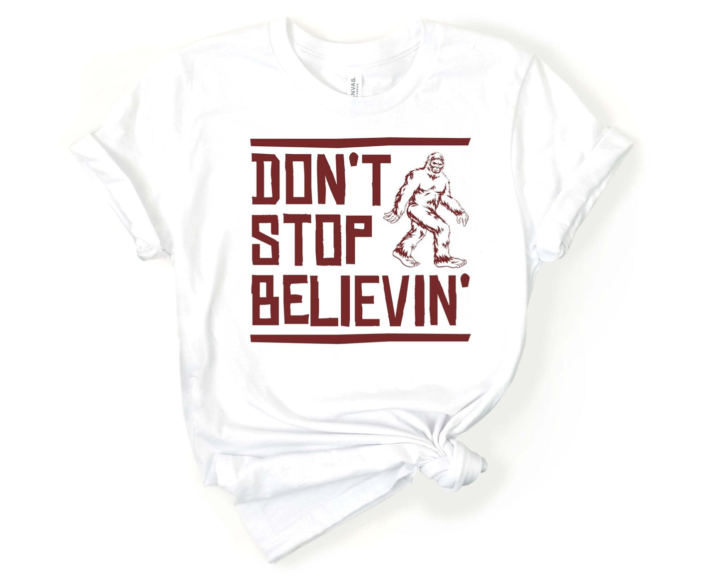 Don’t Stop Believing T-Shirt - Gone Coastal Creations - Shirts