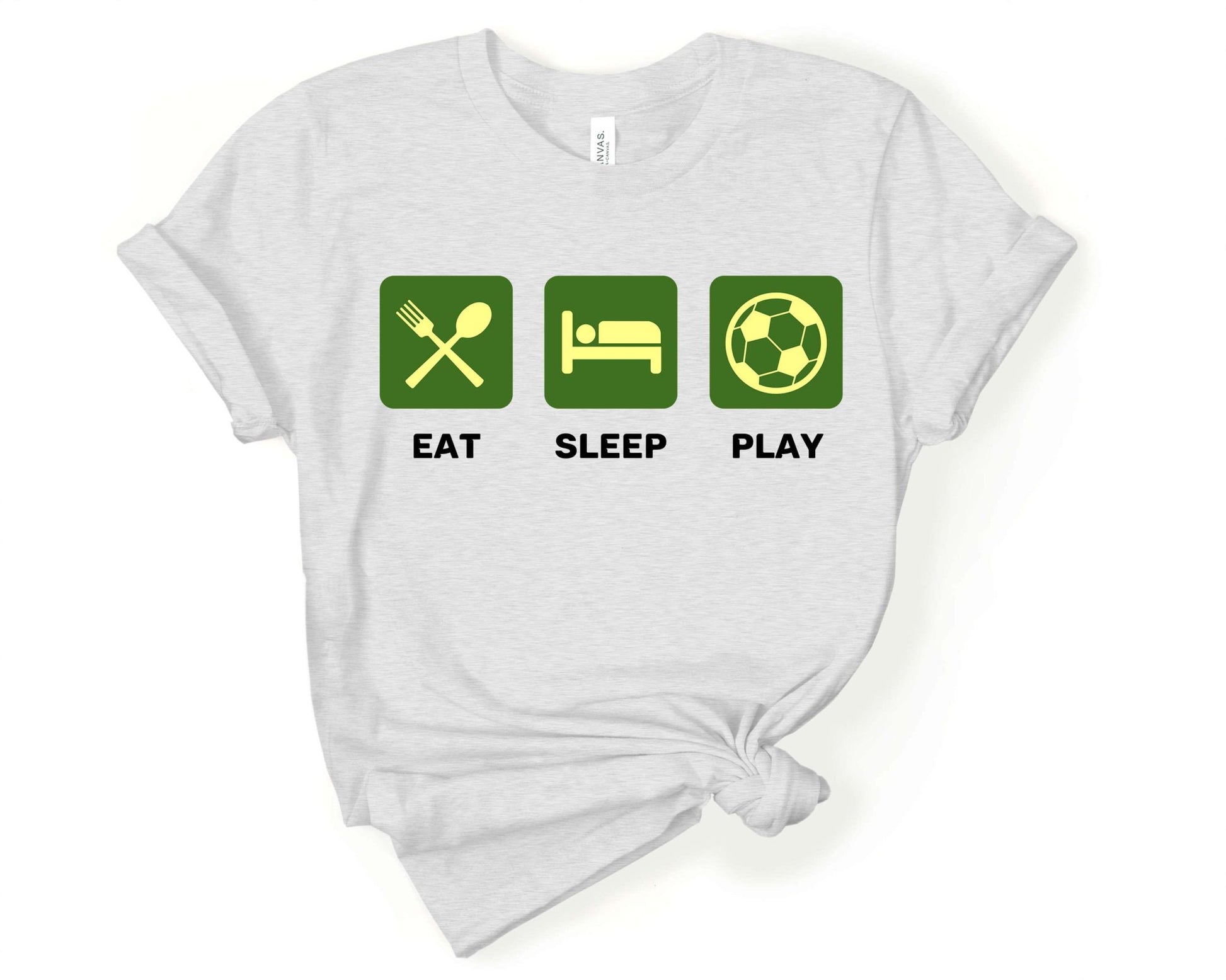 Eat Sleep Play, Soccer is Life - Gone Coastal Creations - Shirts