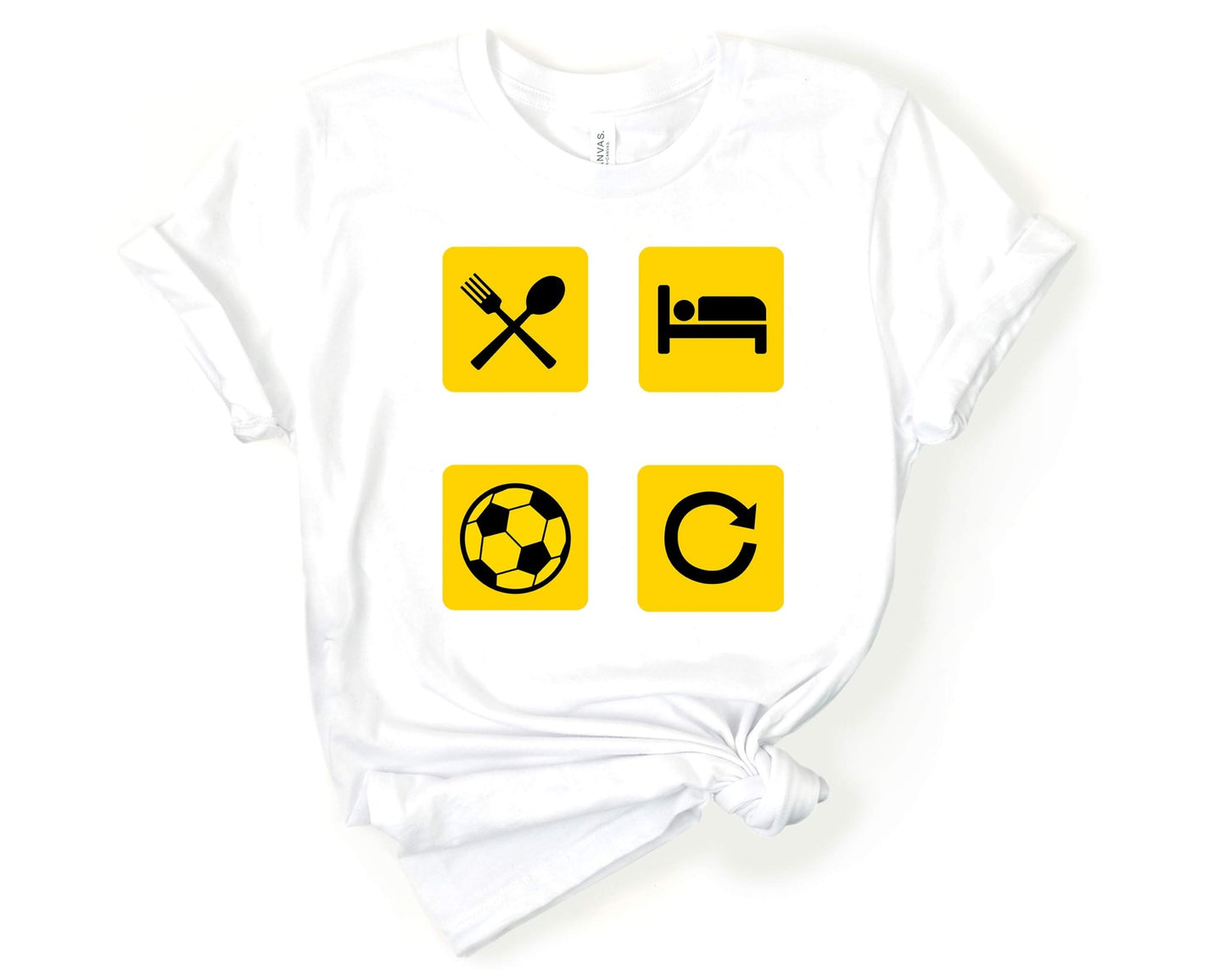 Eat Sleep Soccer Repeat, Soccer is Life - Gone Coastal Creations - Shirts