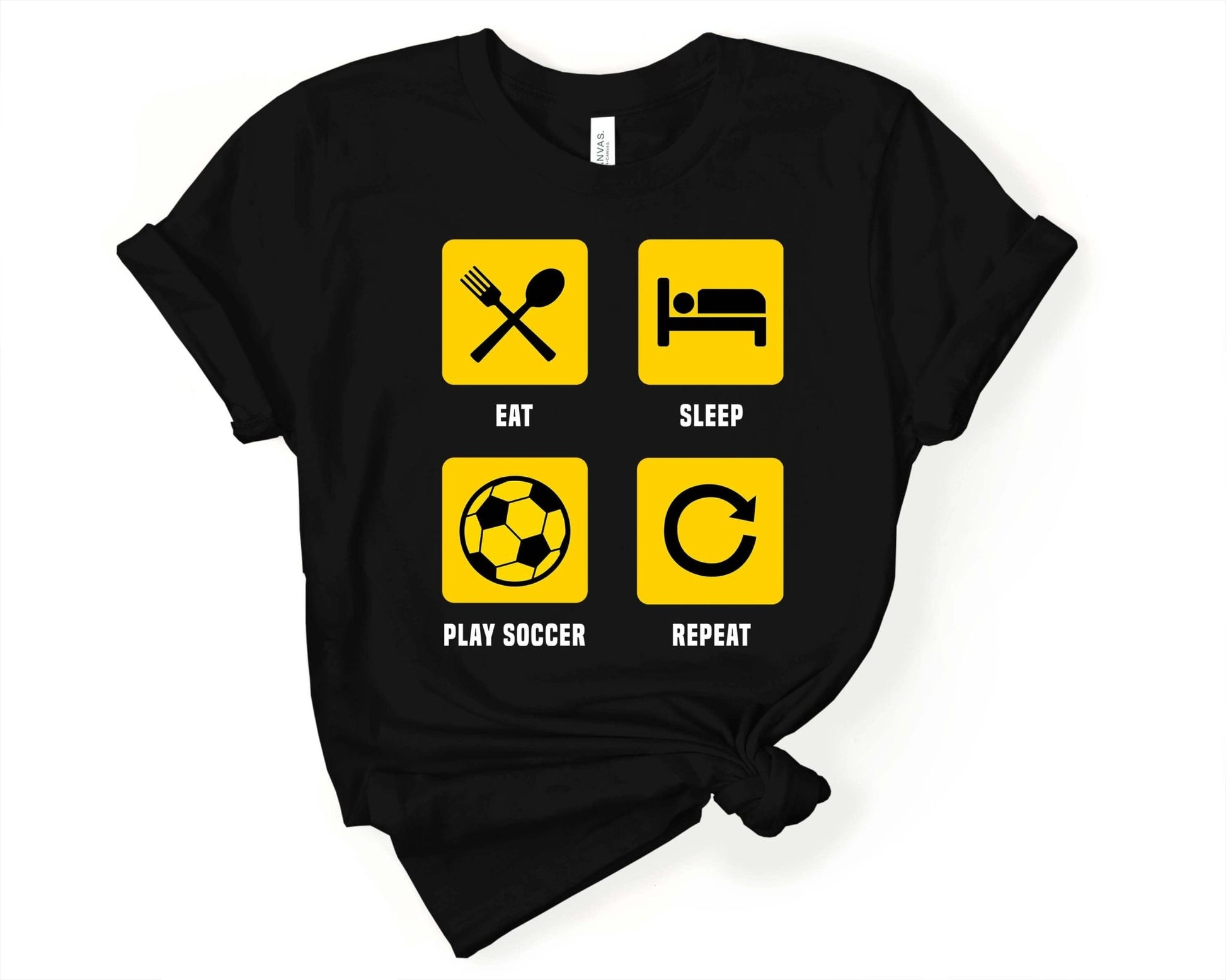 Eat Sleep Soccer Repeat, Soccer is Life - Gone Coastal Creations - Shirts