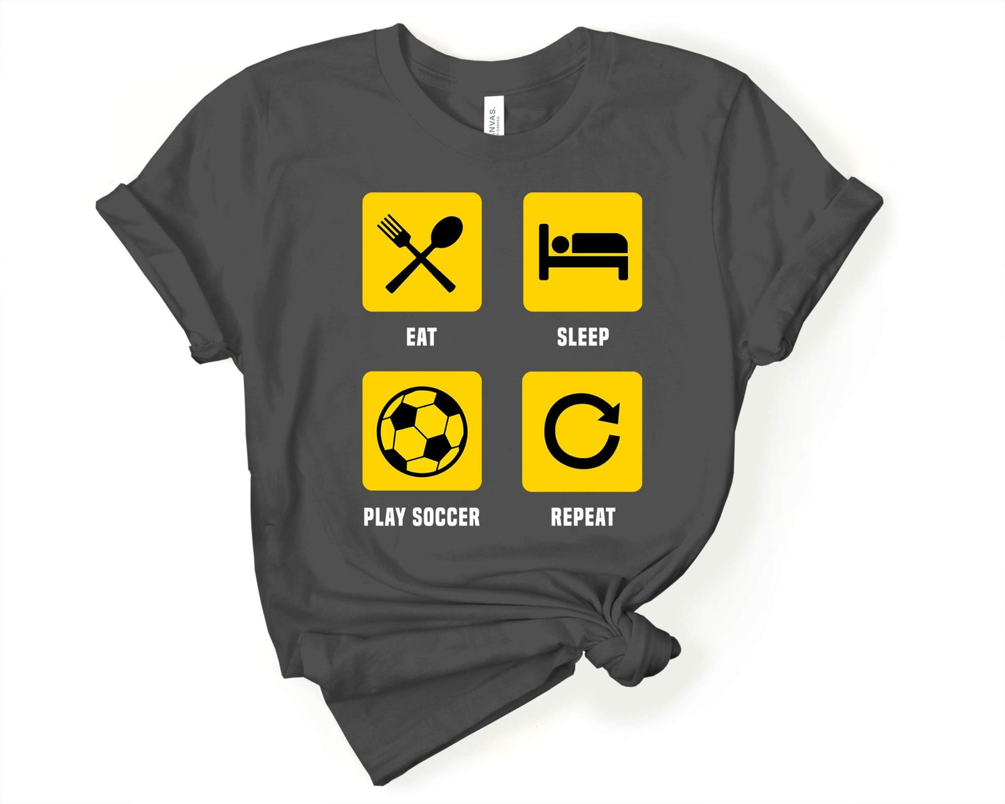 Eat Sleep Soccer Repeat, Soccer is Life - Gone Coastal Creations - Shirts