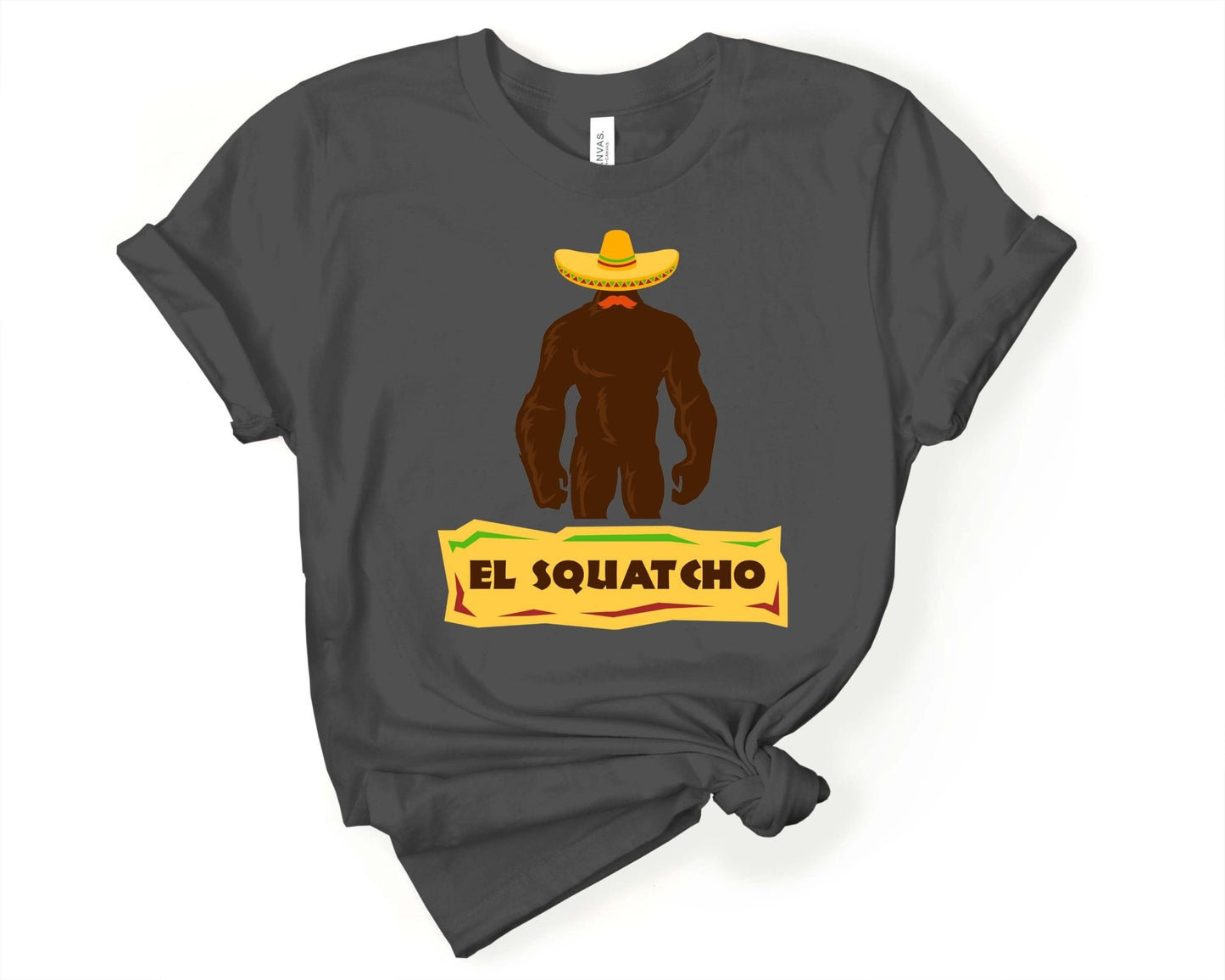 El Squatcho Bigfoot T-Shirt - Gone Coastal Creations - Shirts