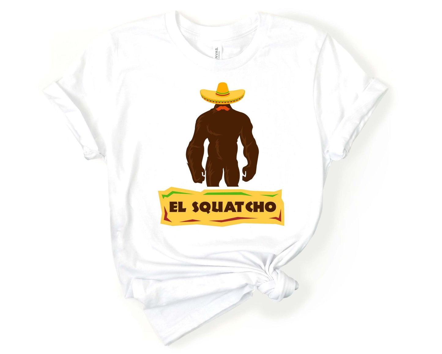 El Squatcho Bigfoot T-Shirt - Gone Coastal Creations - Shirts