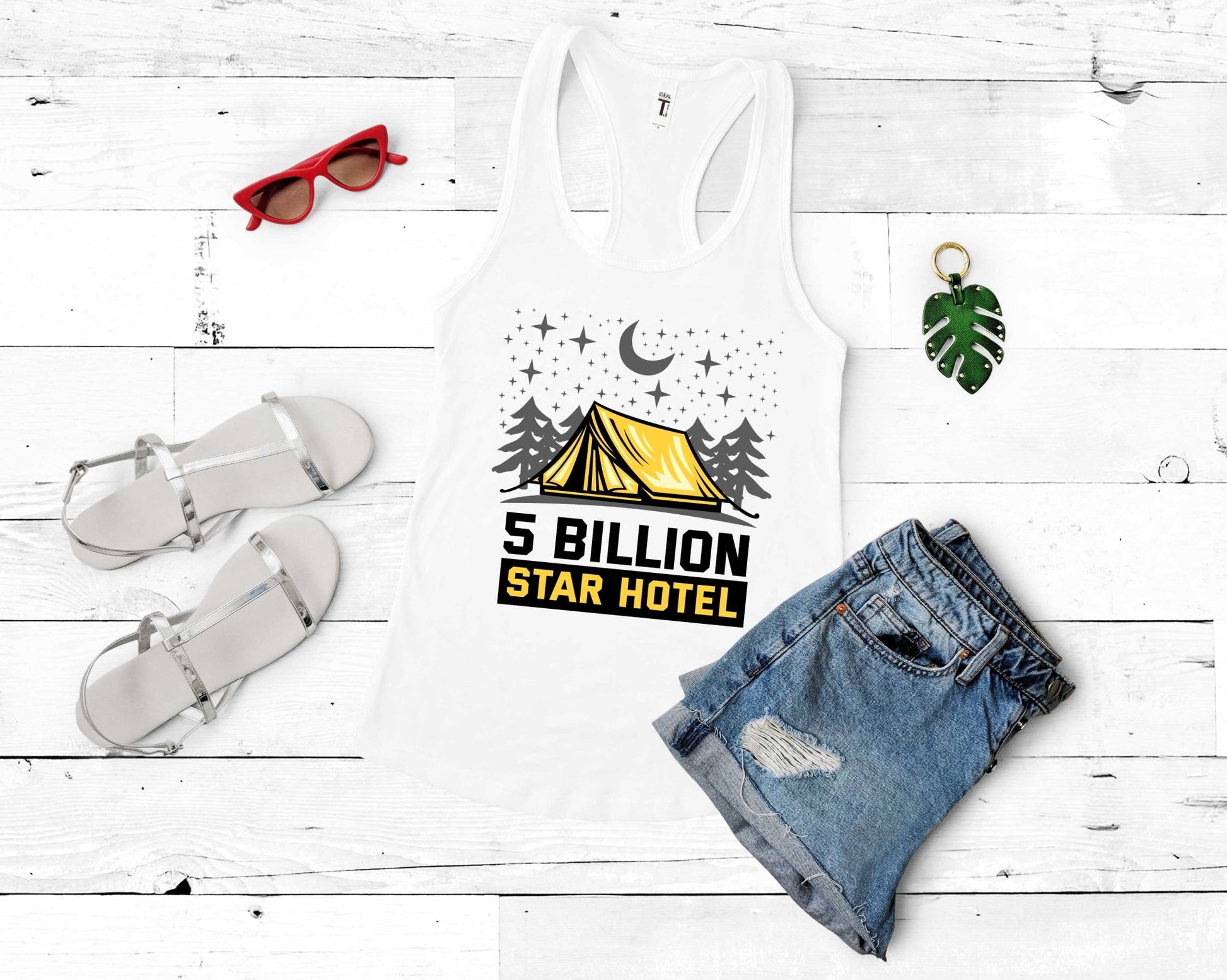 Five Billion Star Hotel | Funny Camping Shirts for the Outdoor Adventurer - Gone Coastal Creations - shirts