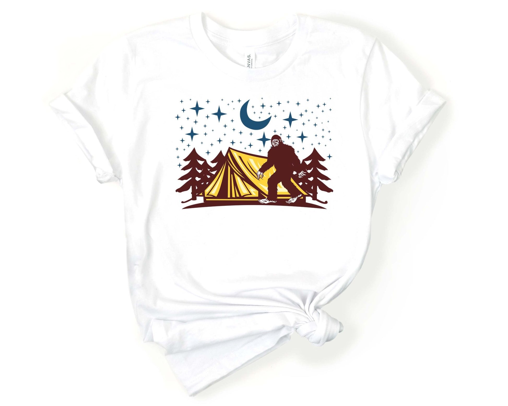 Five Billion Star Hotel Tee for Bigfoot Lover - Gone Coastal Creations - Shirts