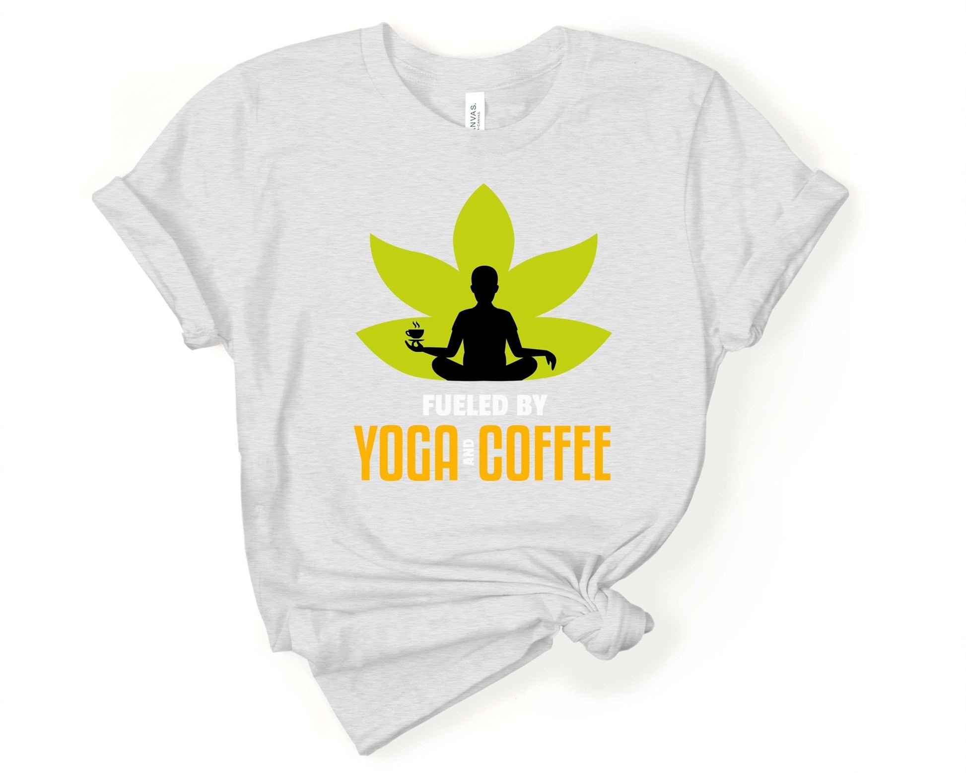 Fueled by Yoga and Coffee - Gone Coastal Creations - Shirts