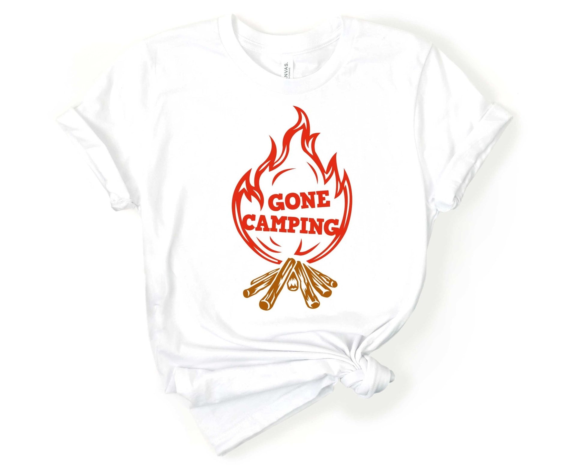 Gone Camping | Funny Camping Shirts for the Outdoor Adventurer - Gone Coastal Creations - shirts