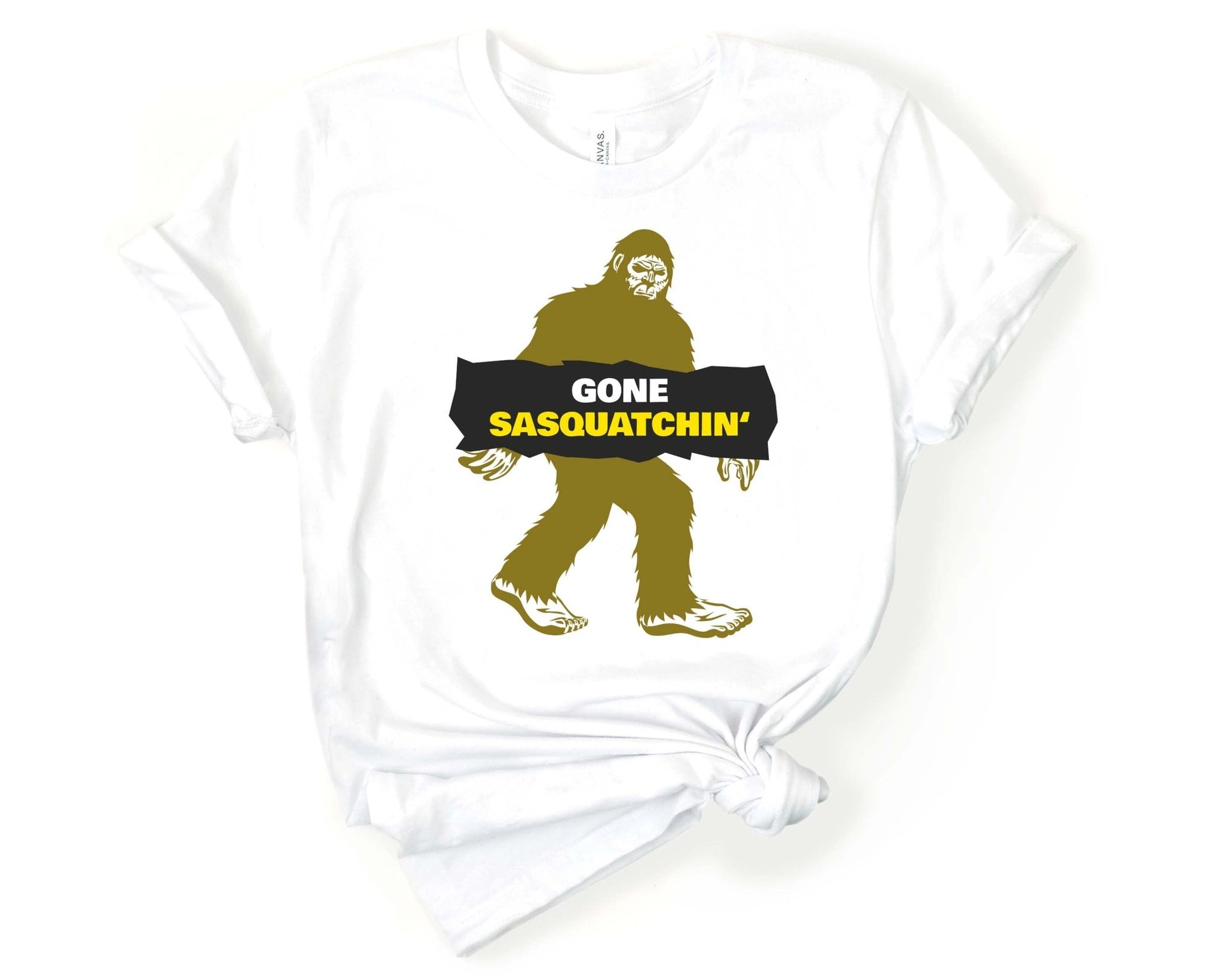 Gone Sasquatchin Bigfoot T-Shirt - Gone Coastal Creations - Shirts