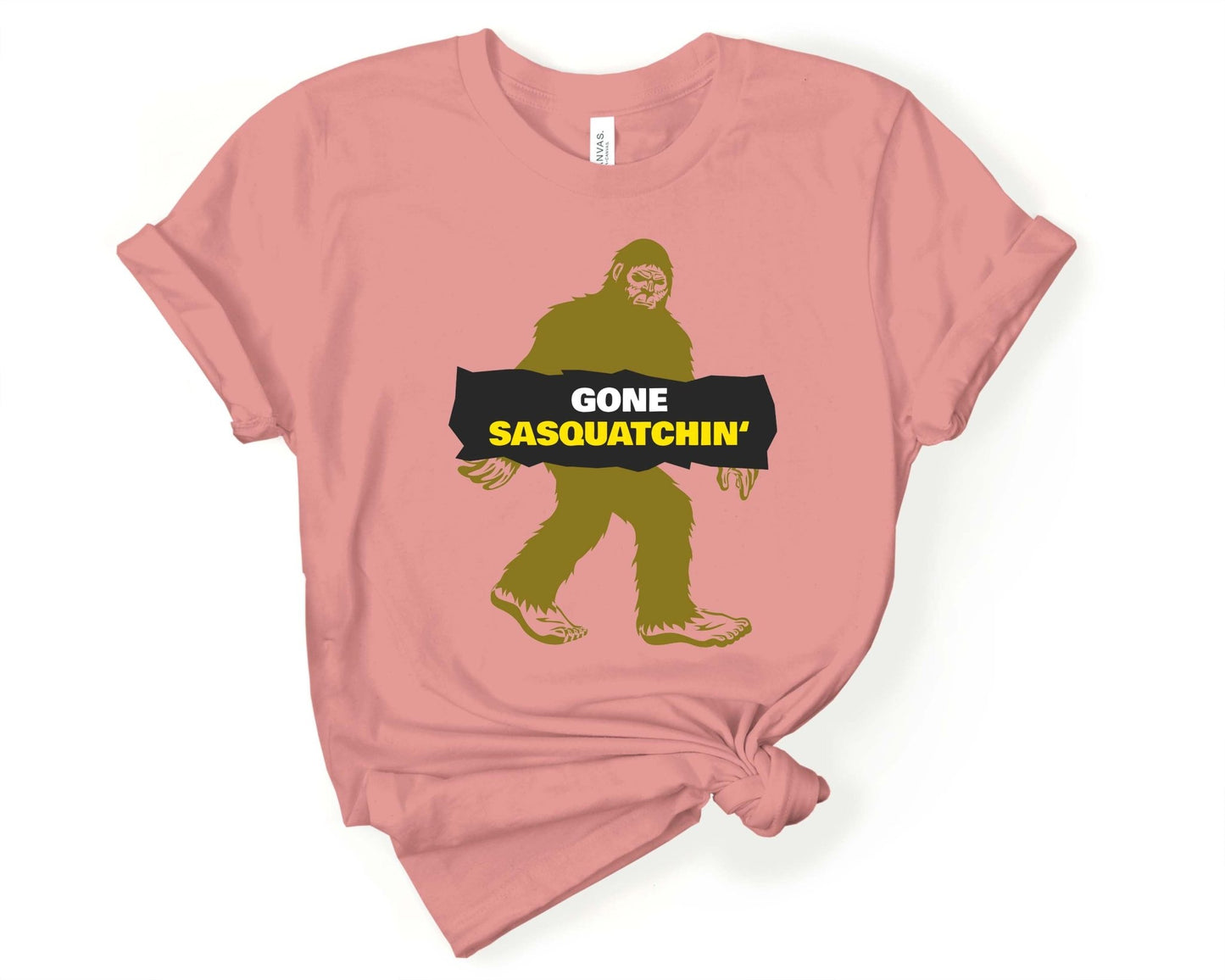 Gone Sasquatchin Bigfoot T-Shirt - Gone Coastal Creations - Shirts