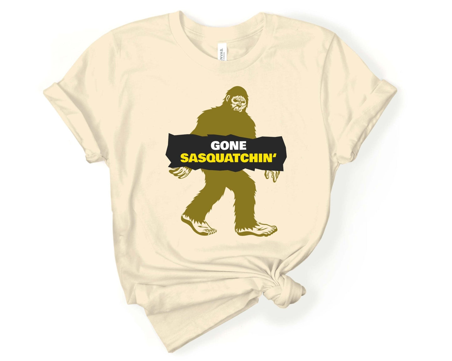 Gone Sasquatchin Bigfoot T-Shirt - Gone Coastal Creations - Shirts