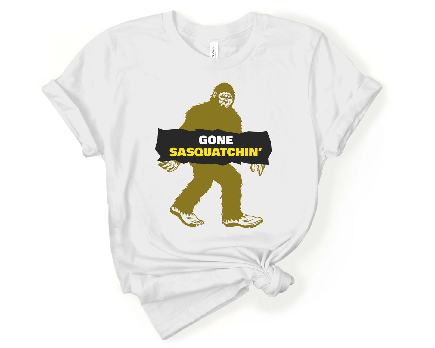 Gone Sasquatchin Bigfoot T-Shirt - Gone Coastal Creations - Shirts