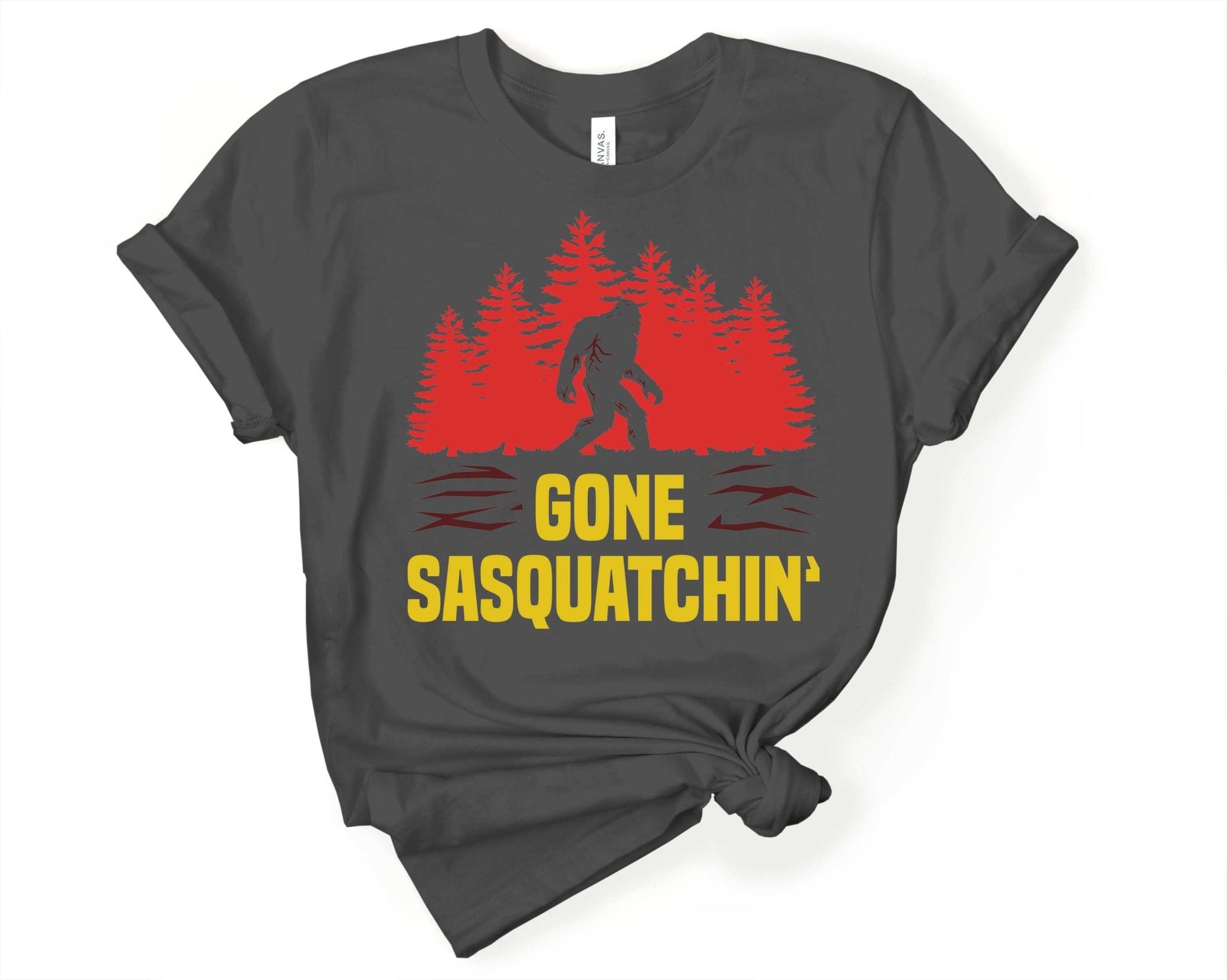 Gone Sasquatchin | Funny Camping Shirts for the Outdoor Adventurer - Gone Coastal Creations - shirts