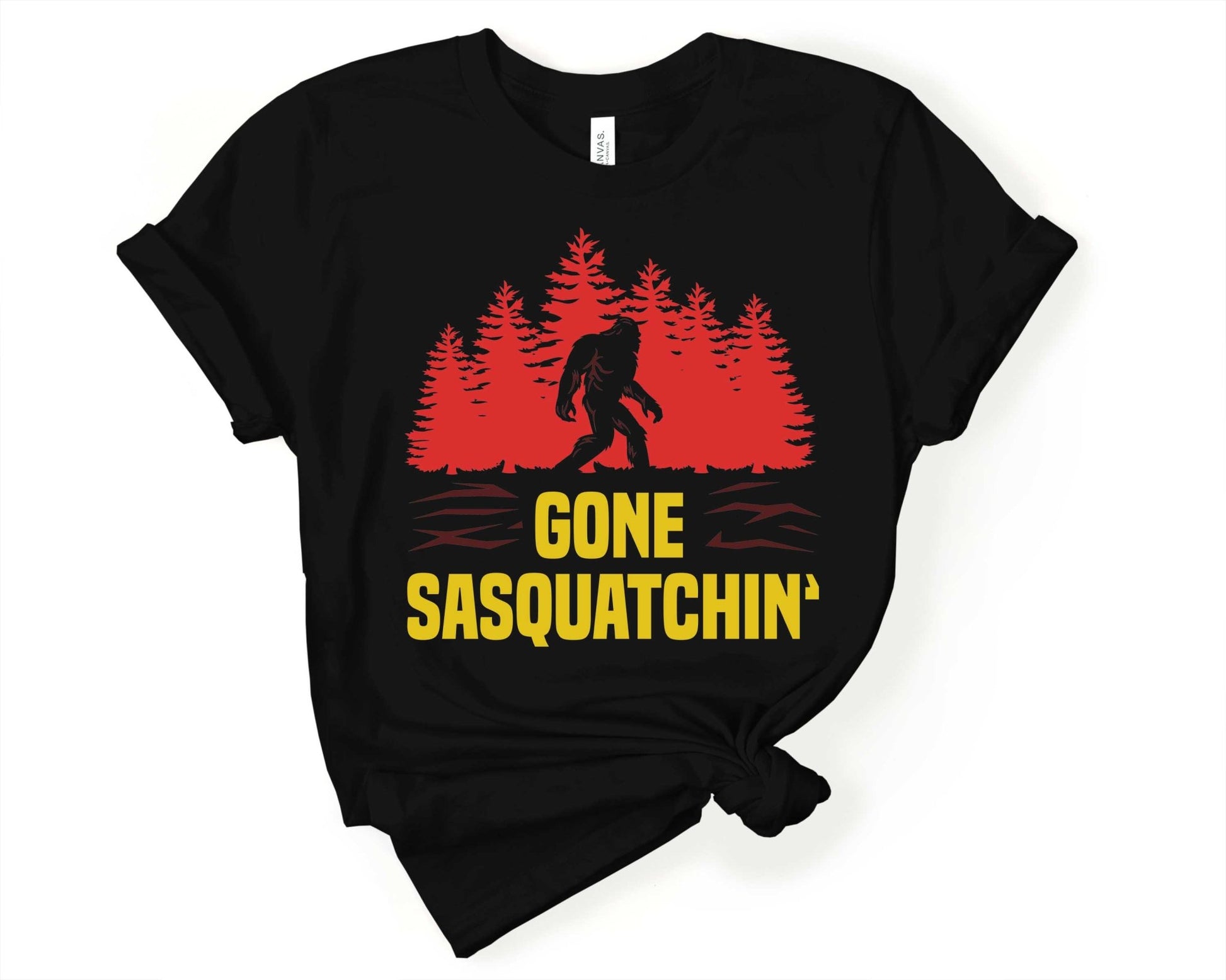 Gone Sasquatchin | Funny Camping Shirts for the Outdoor Adventurer - Gone Coastal Creations - shirts