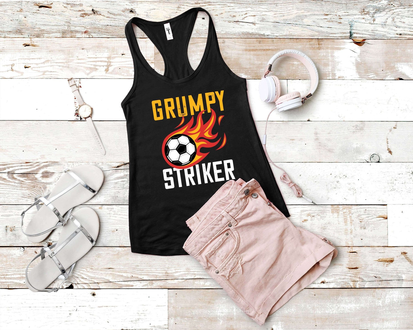 Grumpy Striker, Soccer is Life - Gone Coastal Creations - Shirts