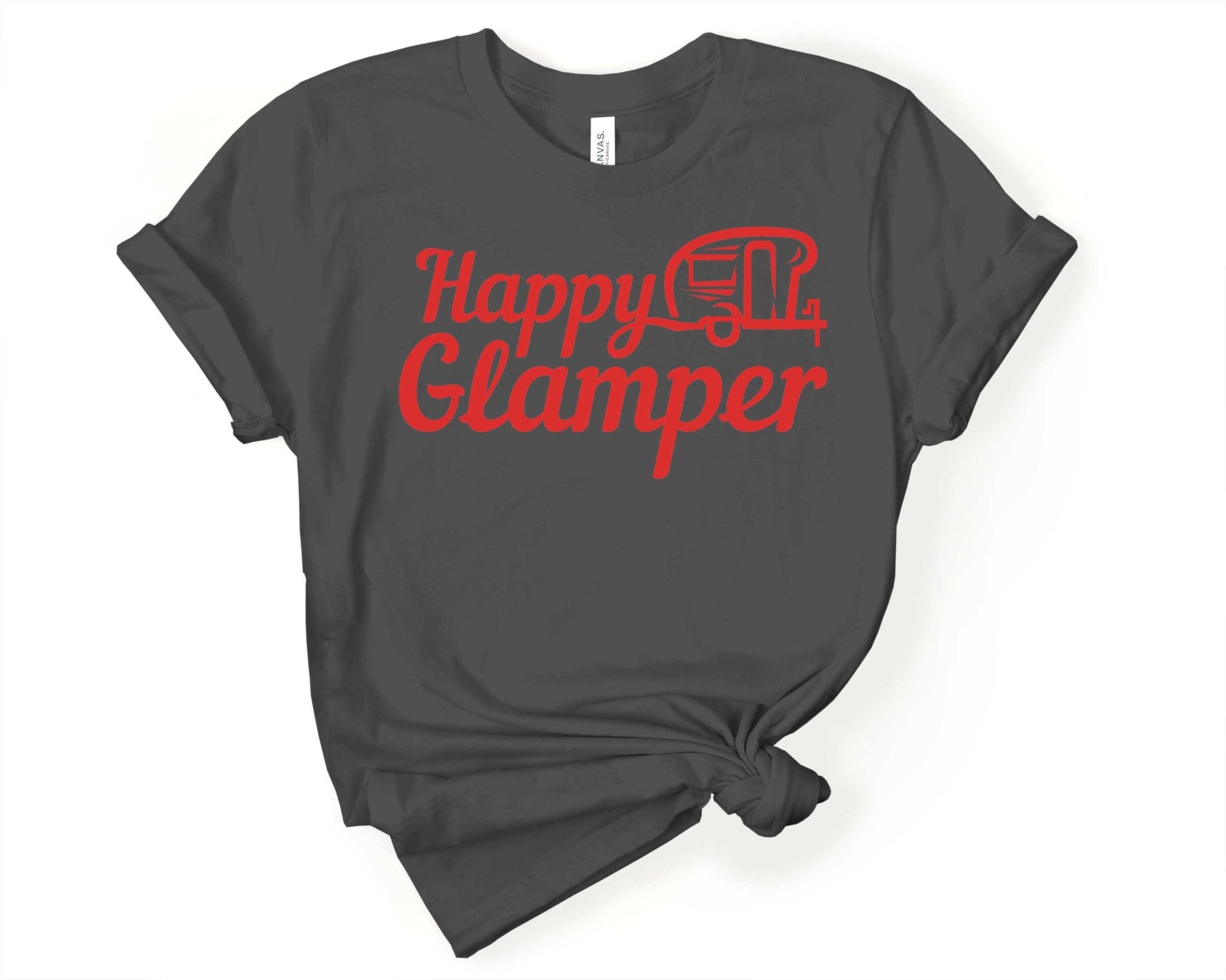 Happy Glamper | Funny Camping Shirts for the Outdoor Adventurer - Gone Coastal Creations - shirts