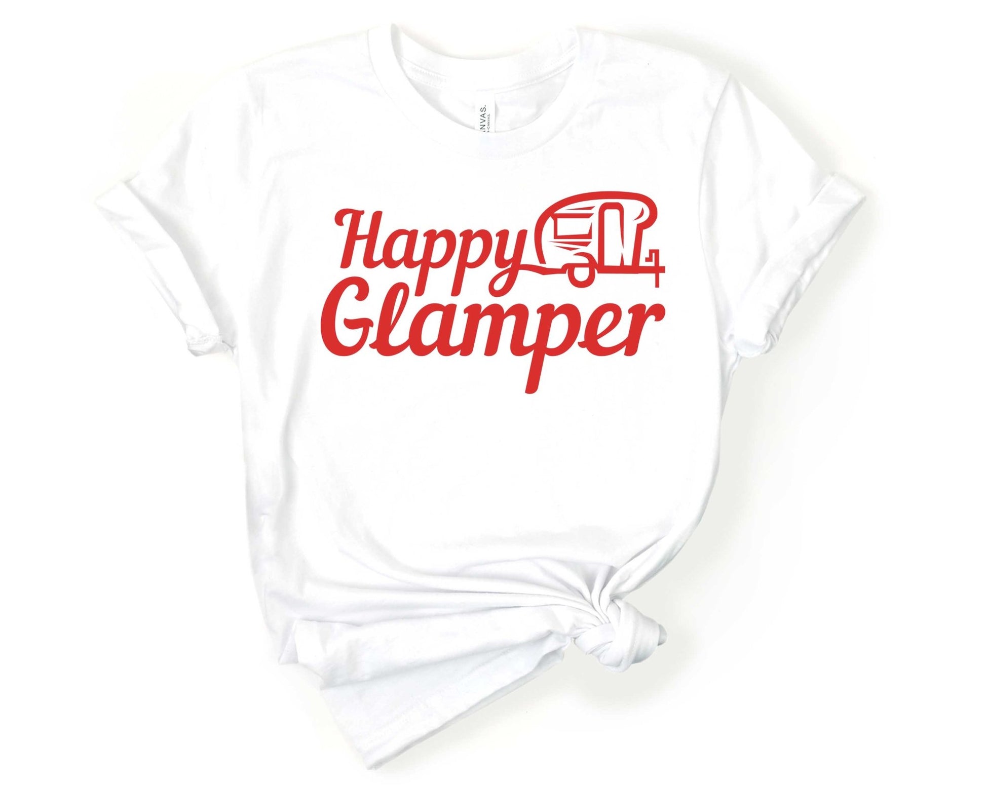 Happy Glamper | Funny Camping Shirts for the Outdoor Adventurer - Gone Coastal Creations - shirts