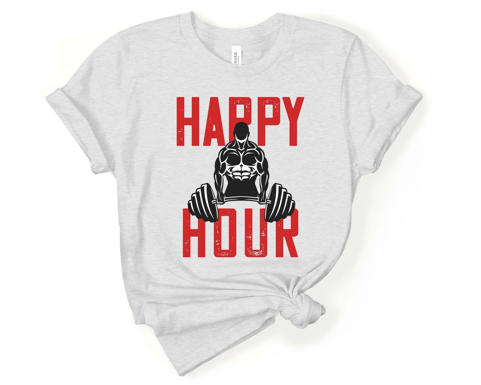 Happy Hour, Workout Humor - Gone Coastal Creations - Shirts