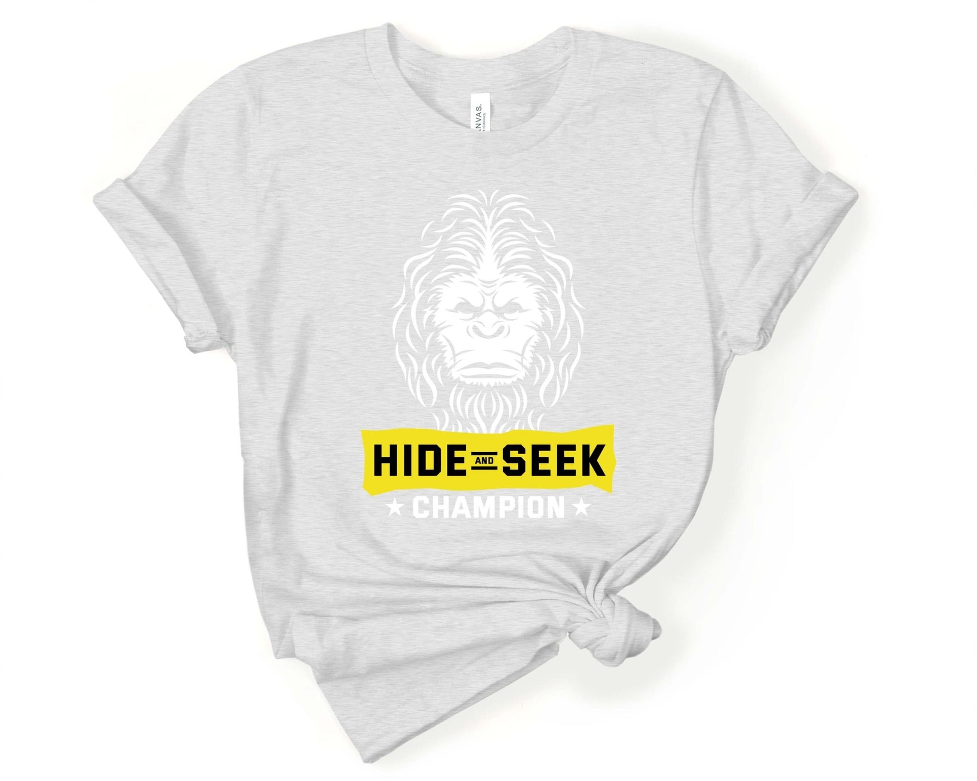 Hide and Seek Champion Bigfoot T-Shirt - Gone Coastal Creations - Shirts