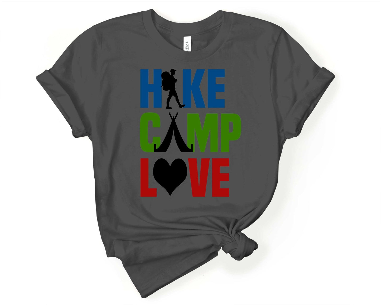 Hike Camp Love | Funny Camping Shirts for the Outdoor Adventurer - Gone Coastal Creations - shirts