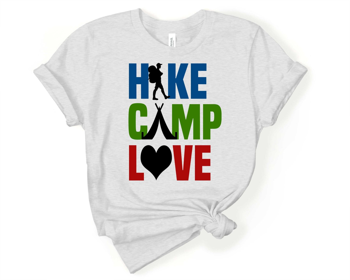 Hike Camp Love | Funny Camping Shirts for the Outdoor Adventurer - Gone Coastal Creations - shirts