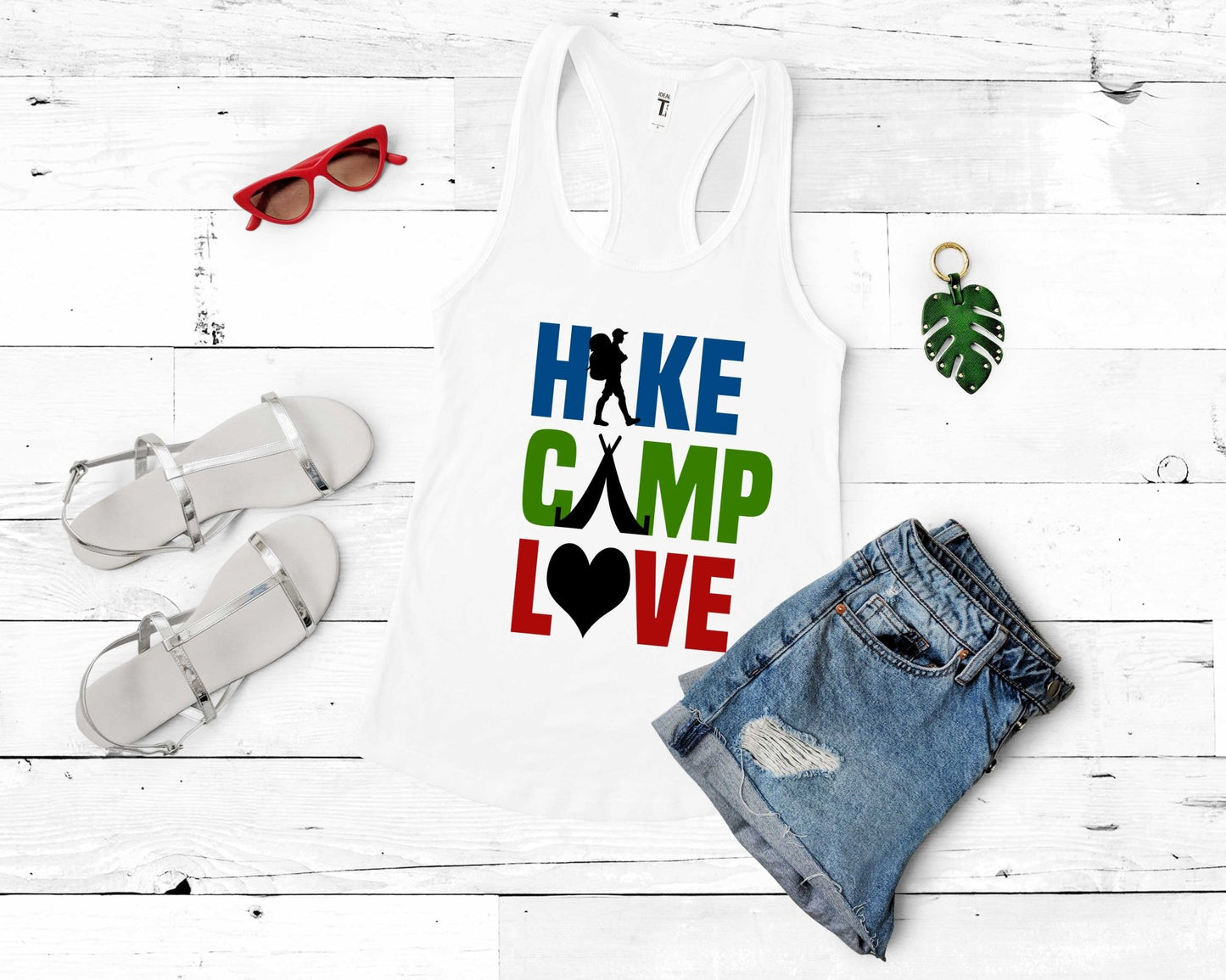 Hike Camp Love | Funny Camping Shirts for the Outdoor Adventurer - Gone Coastal Creations - shirts