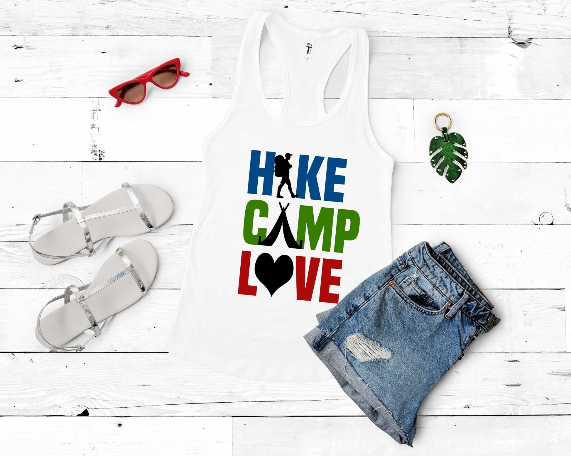 Hike Camp Love | Funny Camping Shirts for the Outdoor Adventurer - Gone Coastal Creations - shirts