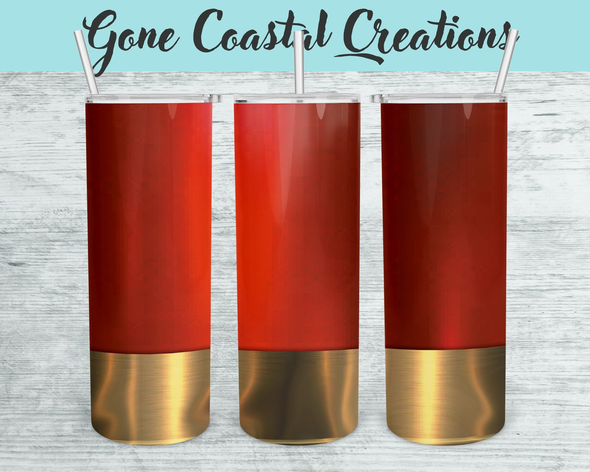 Hunting Shell Pattern Tumbler - a unique gift this holiday for your favorite hunter - Gone Coastal Creations - Mugs & Tumblers