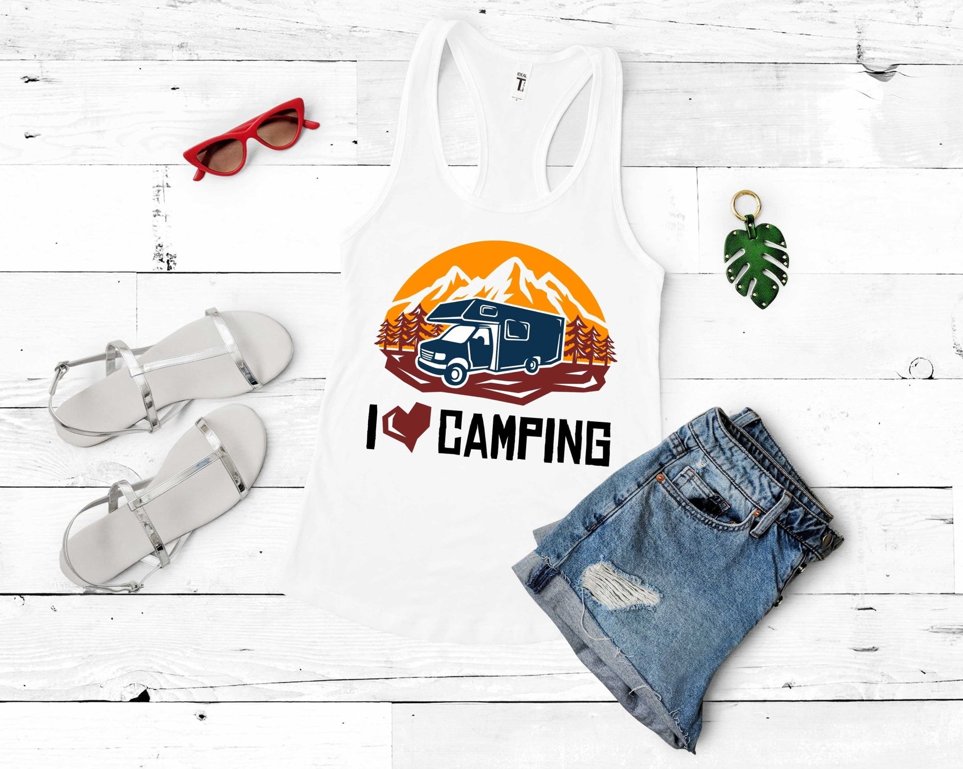 I Love Camping | Funny Camping Shirts for the Outdoor Adventurer - Gone Coastal Creations - shirts