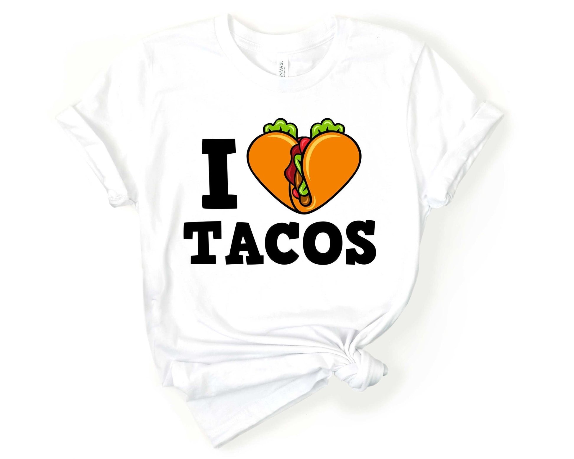 I Love Tacos | Taco Lover Shirt - Gone Coastal Creations - Shirts