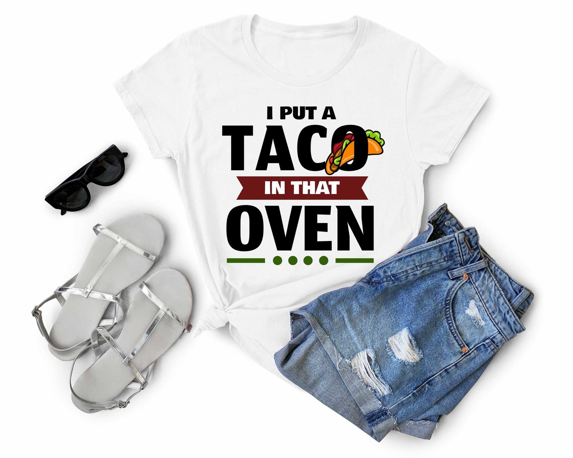 I Put a Taco in That Oven | Taco Lover Shirt - Gone Coastal Creations - Shirts