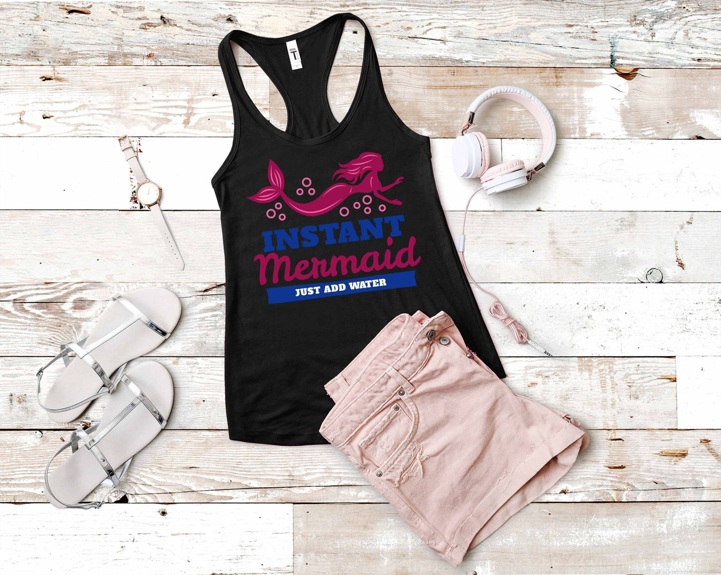 I’d Rather Be a Mermaid | Mermaid Lovers Shirt - Gone Coastal Creations - Shirts