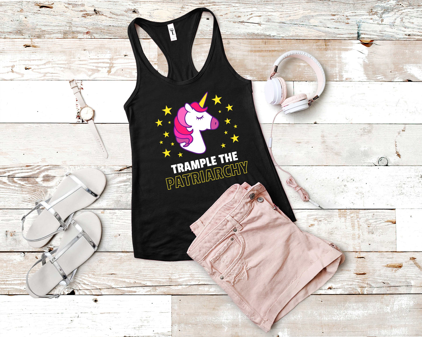 Trample the Patriarchy | T-Shirt for Unicorn Lovers