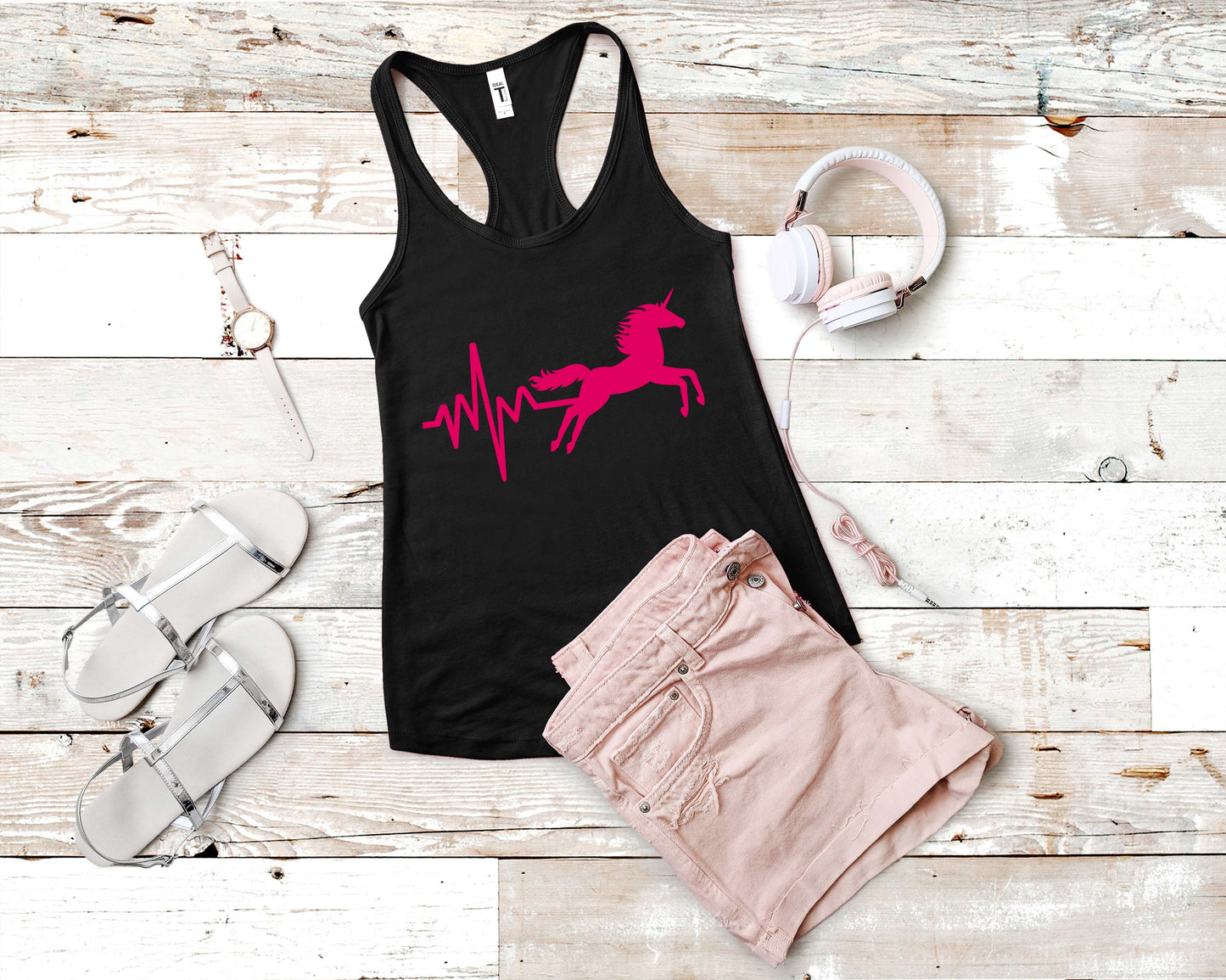 Unicorn Lover Unicorn Heartbeat | T-Shirt for Unicorn Lovers