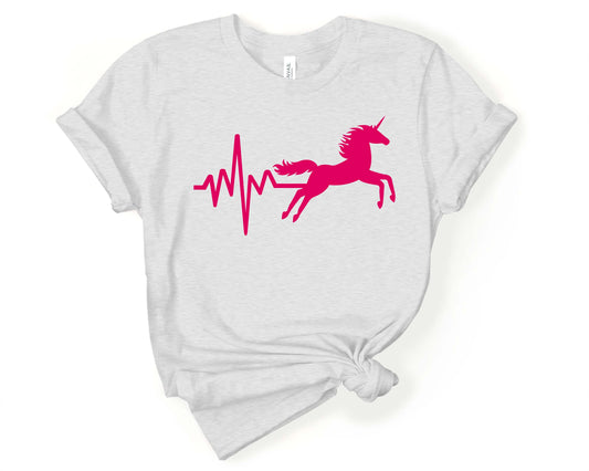 Unicorn Lover Unicorn Heartbeat | T-Shirt for Unicorn Lovers
