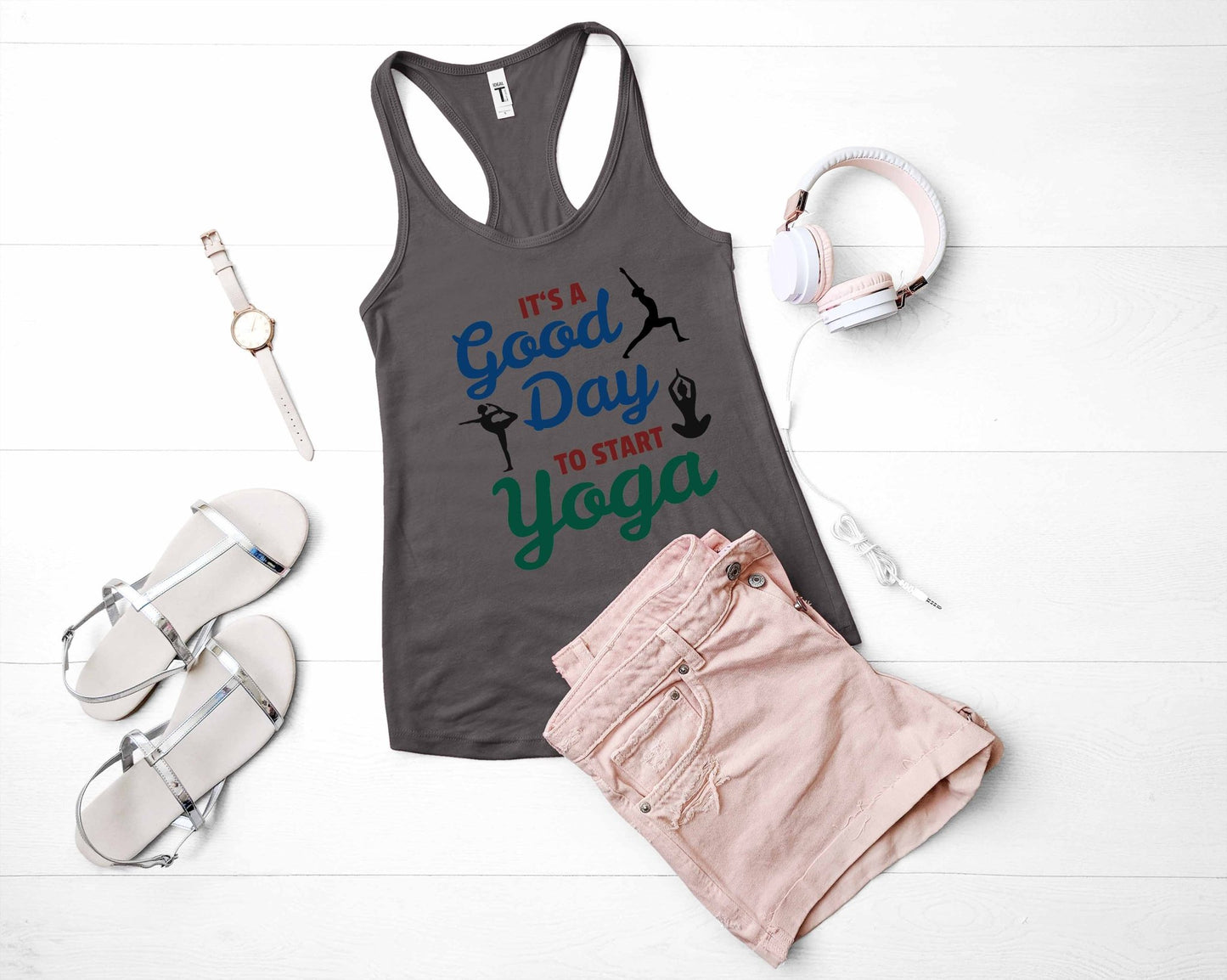 Its a Good Day to Start Yoga | Yoga Lovers Shirt - Gone Coastal Creations - Shirts