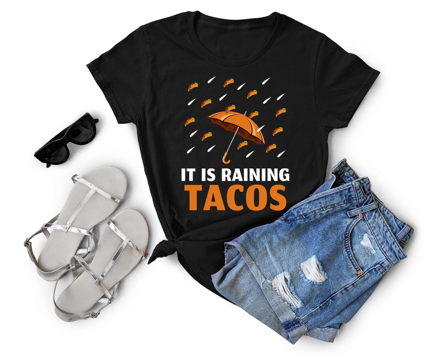 Its Raining Tacos | Taco Lover Shirt - Gone Coastal Creations - Shirts