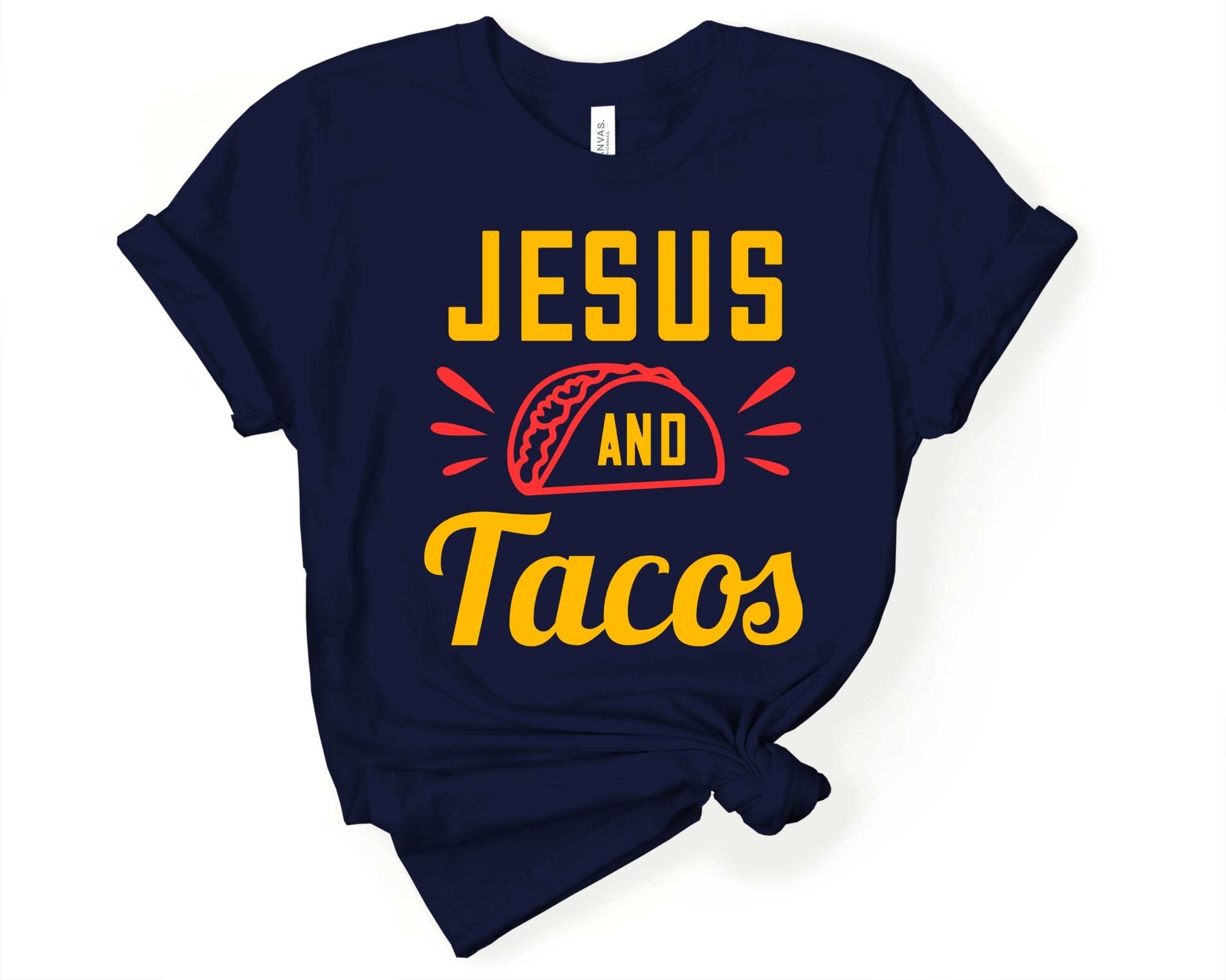 Jesus and Tacos | Taco Lover Shirt - Gone Coastal Creations - Shirts