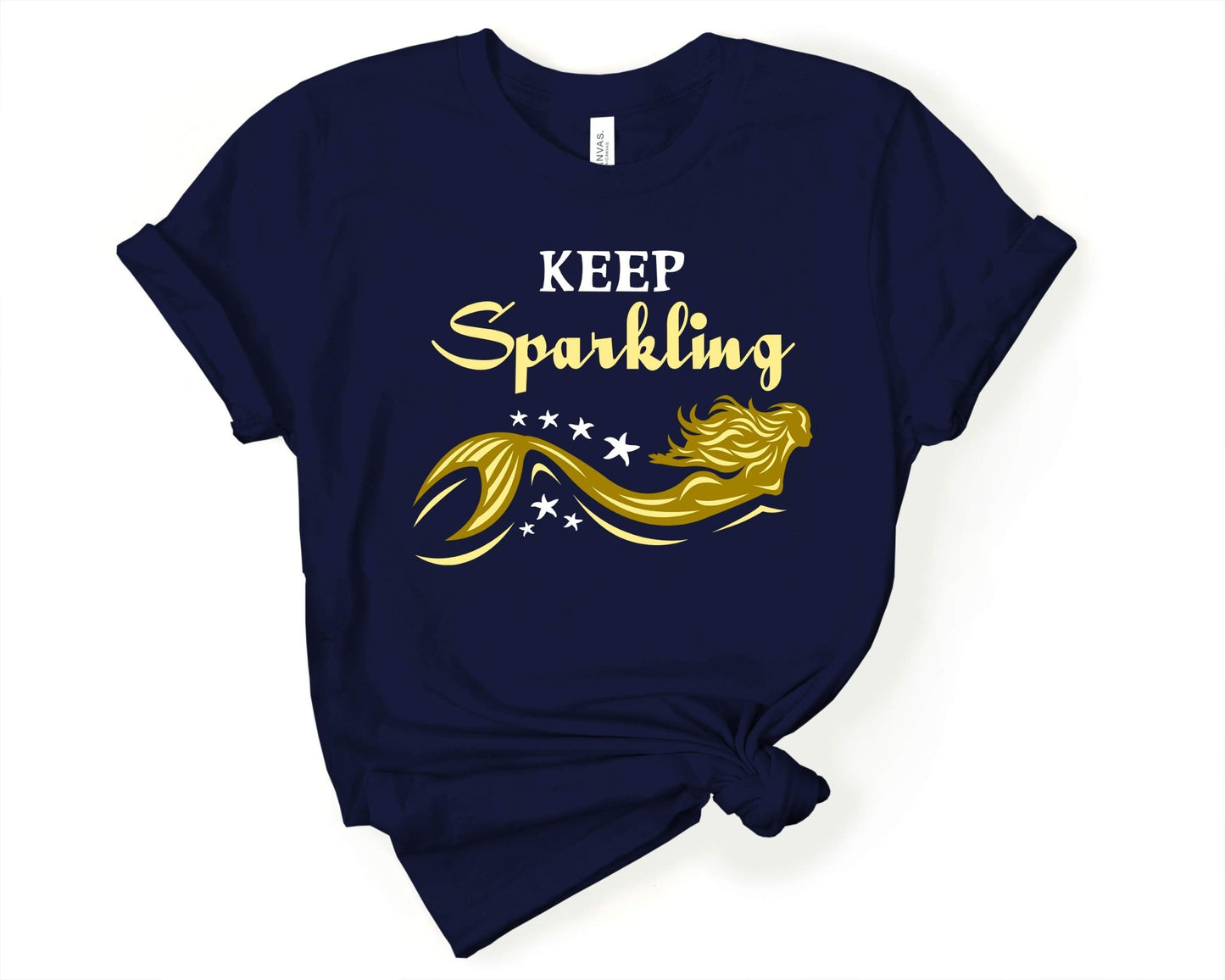 Keep Sparkling | Mermaid Lovers Shirt - Gone Coastal Creations - Shirts