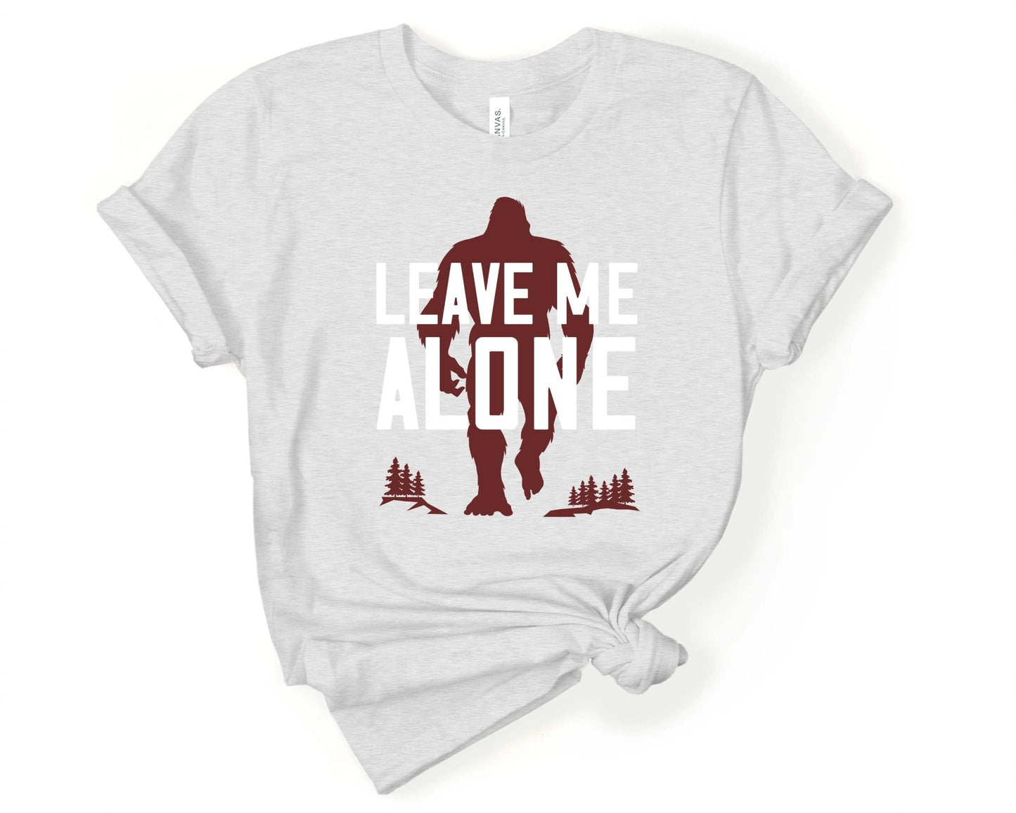 Leave Me Alone Bigfoot T-Shirt - Gone Coastal Creations - Shirts