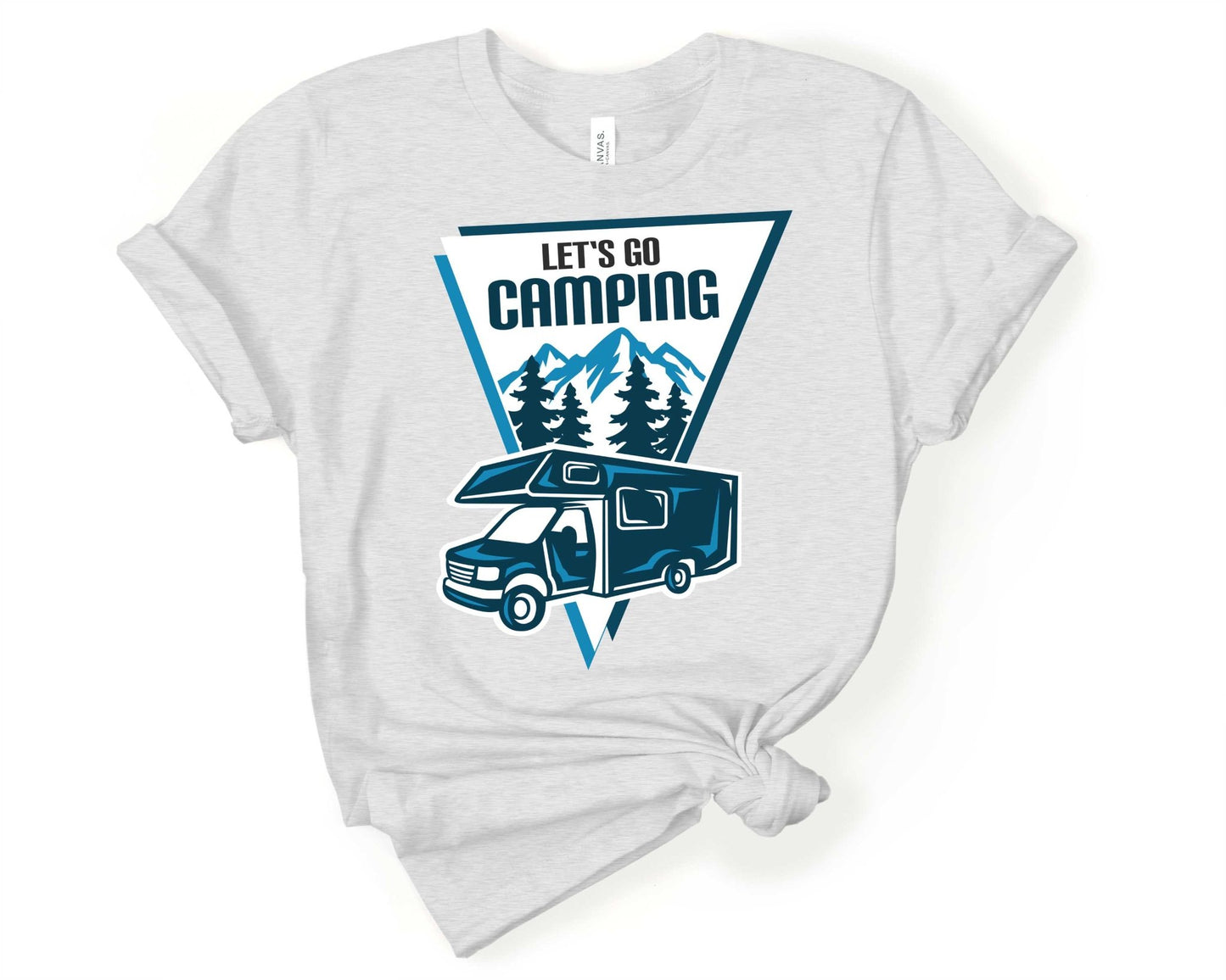 Let's Go Camping | Funny Camping Shirts for the Outdoor Adventurer - Gone Coastal Creations - shirts