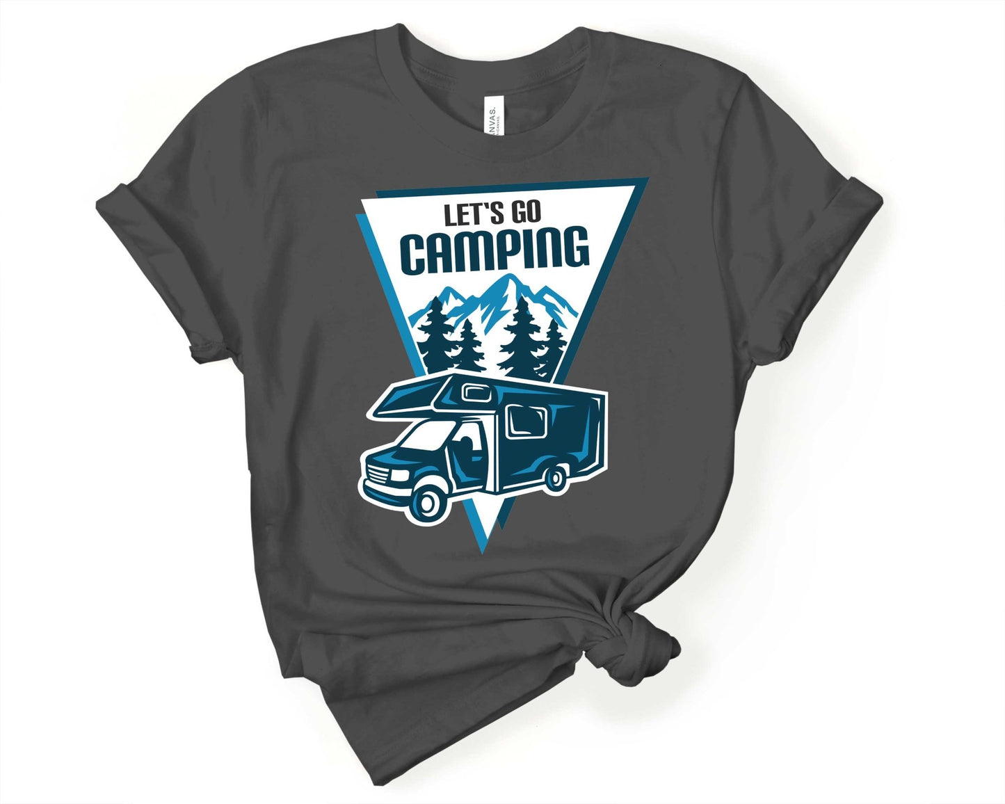 Let's Go Camping | Funny Camping Shirts for the Outdoor Adventurer - Gone Coastal Creations - shirts