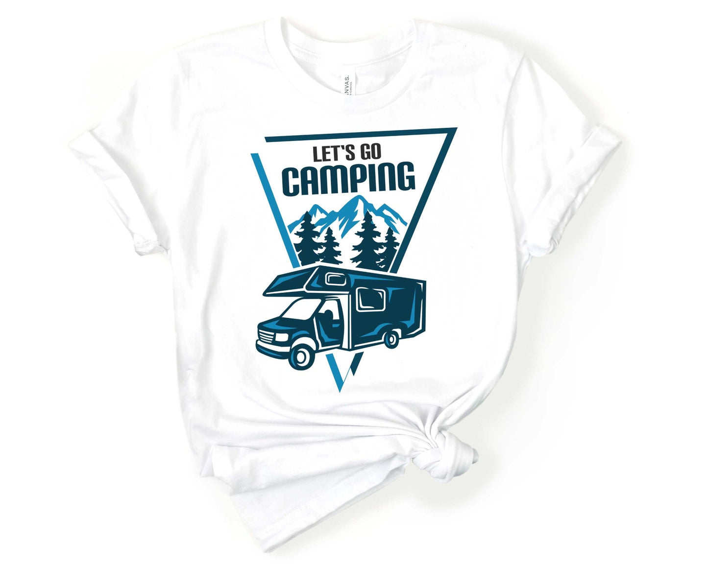 Let's Go Camping | Funny Camping Shirts for the Outdoor Adventurer - Gone Coastal Creations - shirts