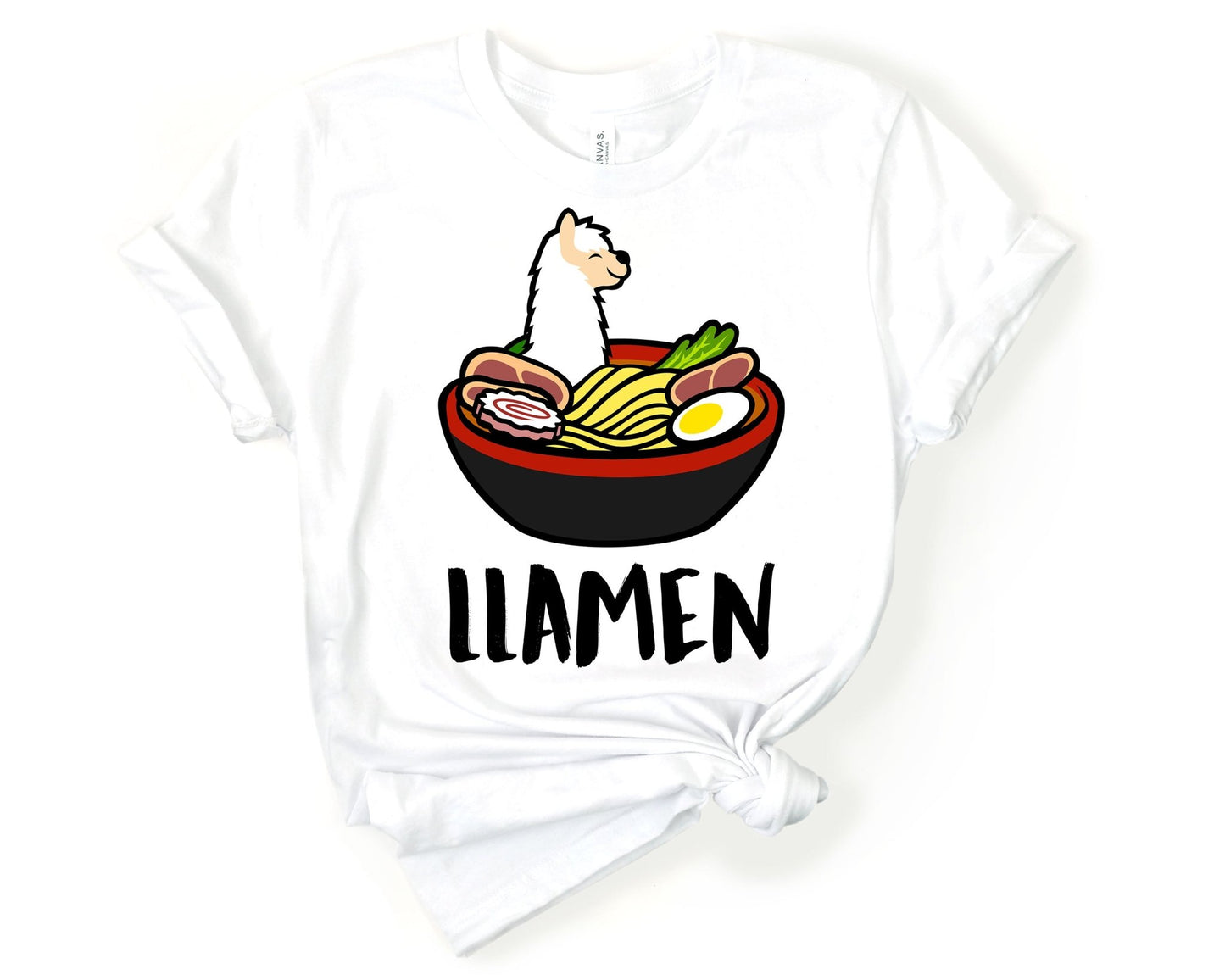 Llamen T-Shirt for the Noodle Lover | College student gift - Gone Coastal Creations - Shirts