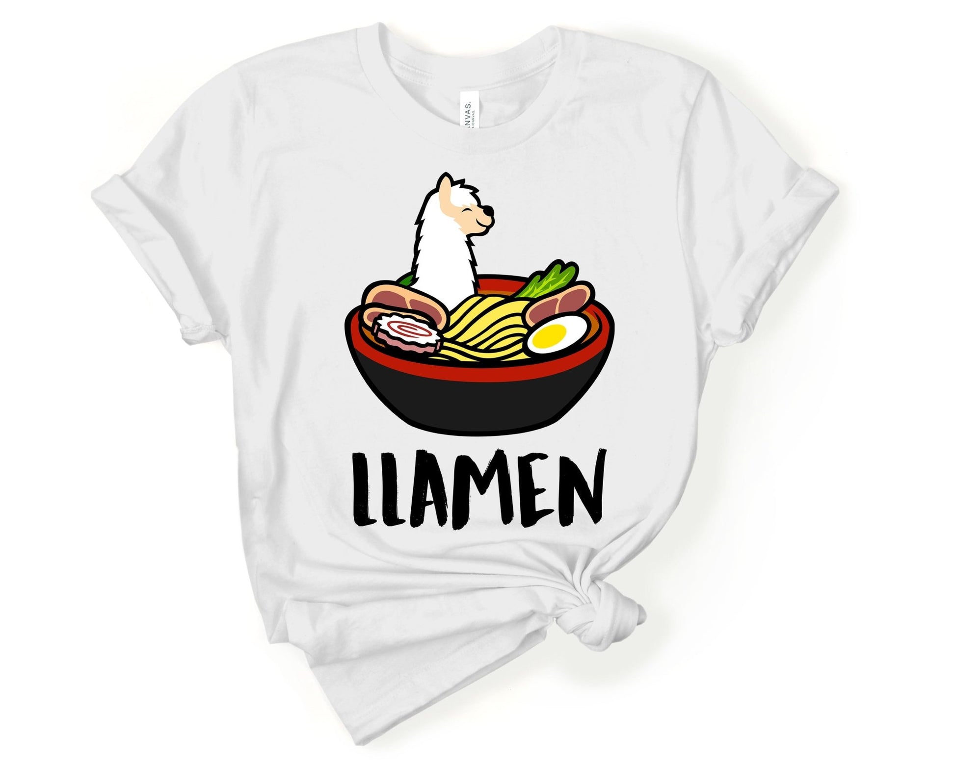 Llamen T-Shirt for the Noodle Lover | College student gift - Gone Coastal Creations - Shirts