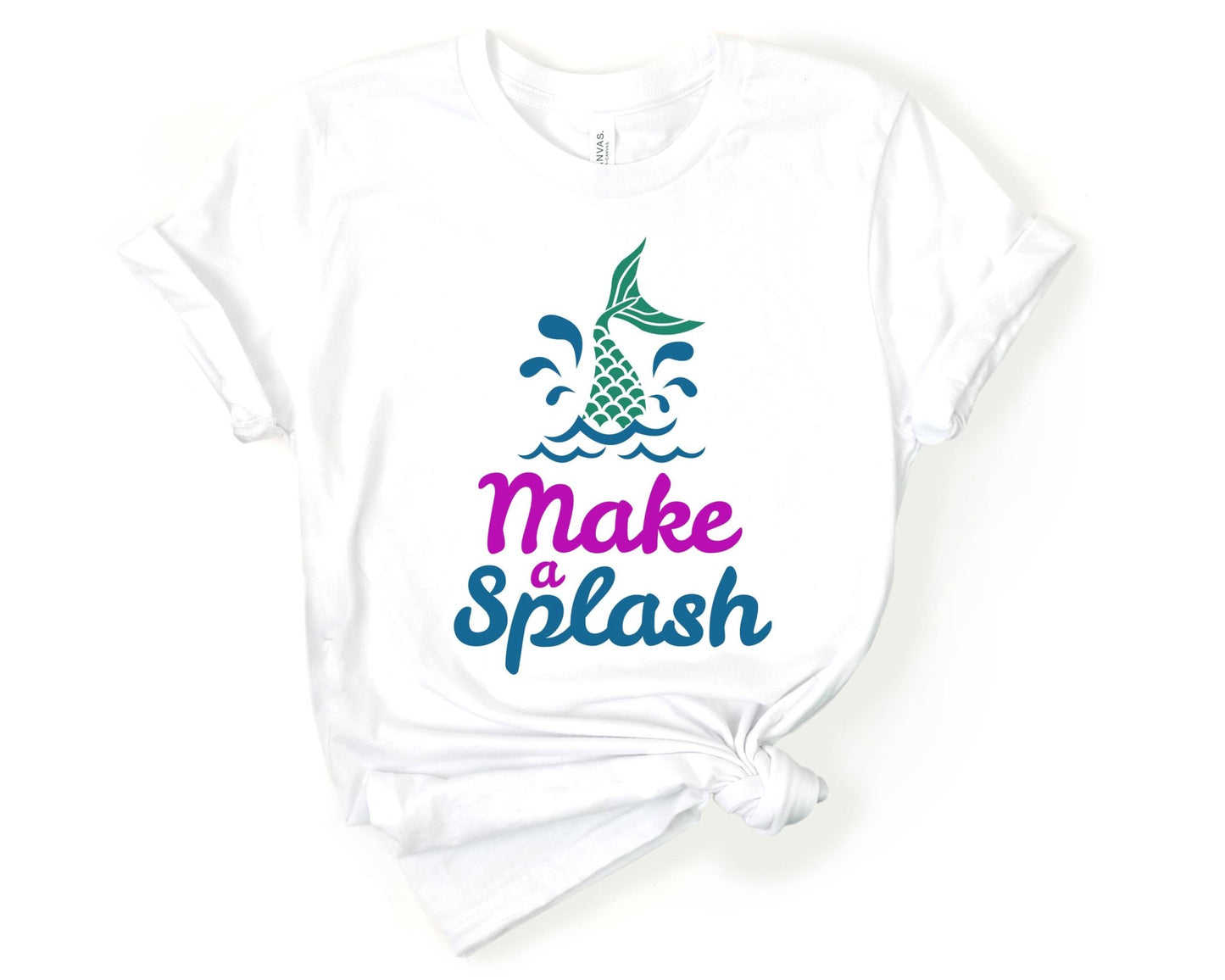 Make a Splash | Mermaid Lovers Shirt - Gone Coastal Creations - Shirts