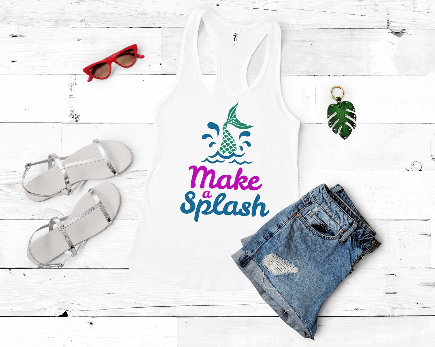 Make a Splash | Mermaid Lovers Shirt - Gone Coastal Creations - Shirts