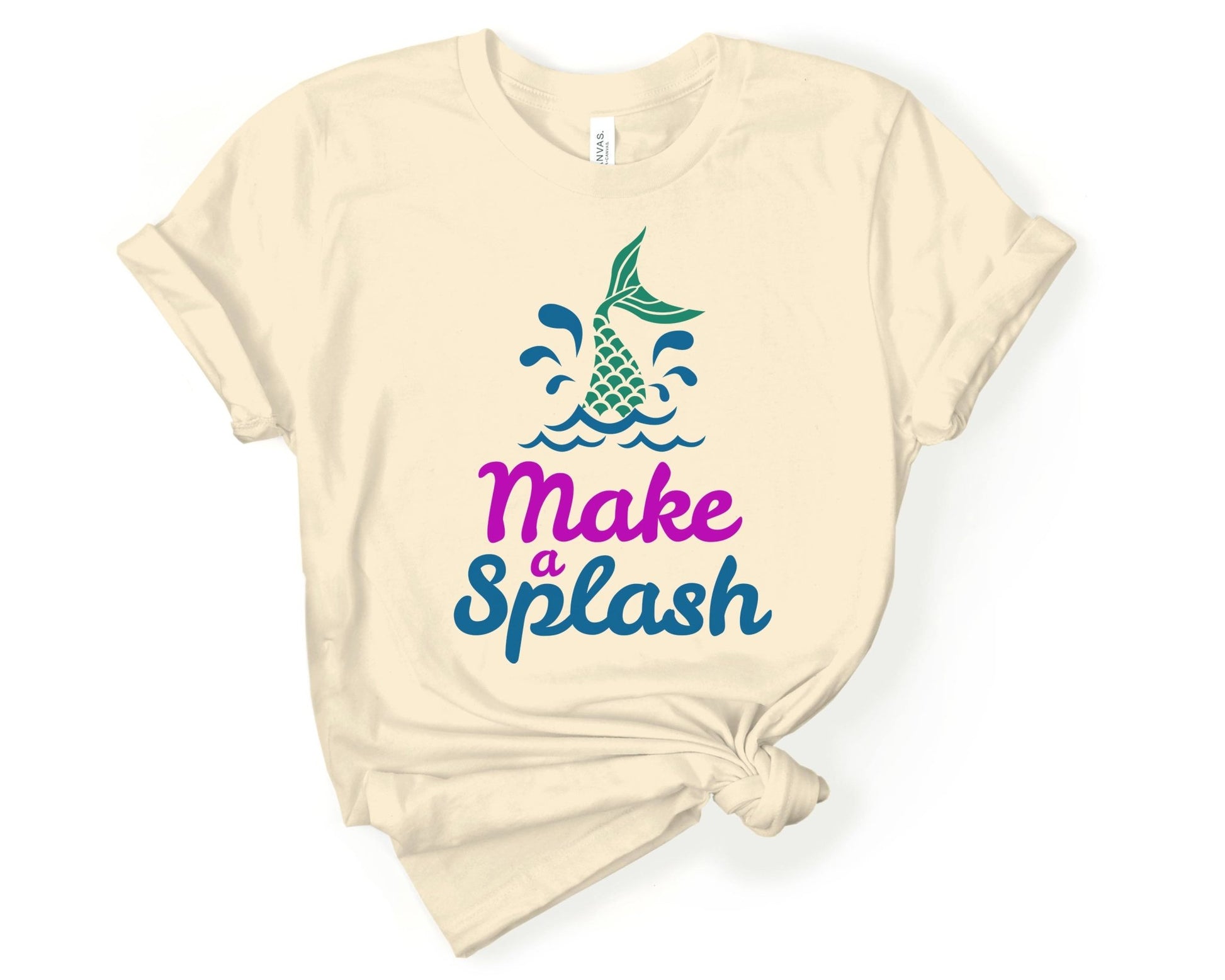 Make a Splash | Mermaid Lovers Shirt - Gone Coastal Creations - Shirts